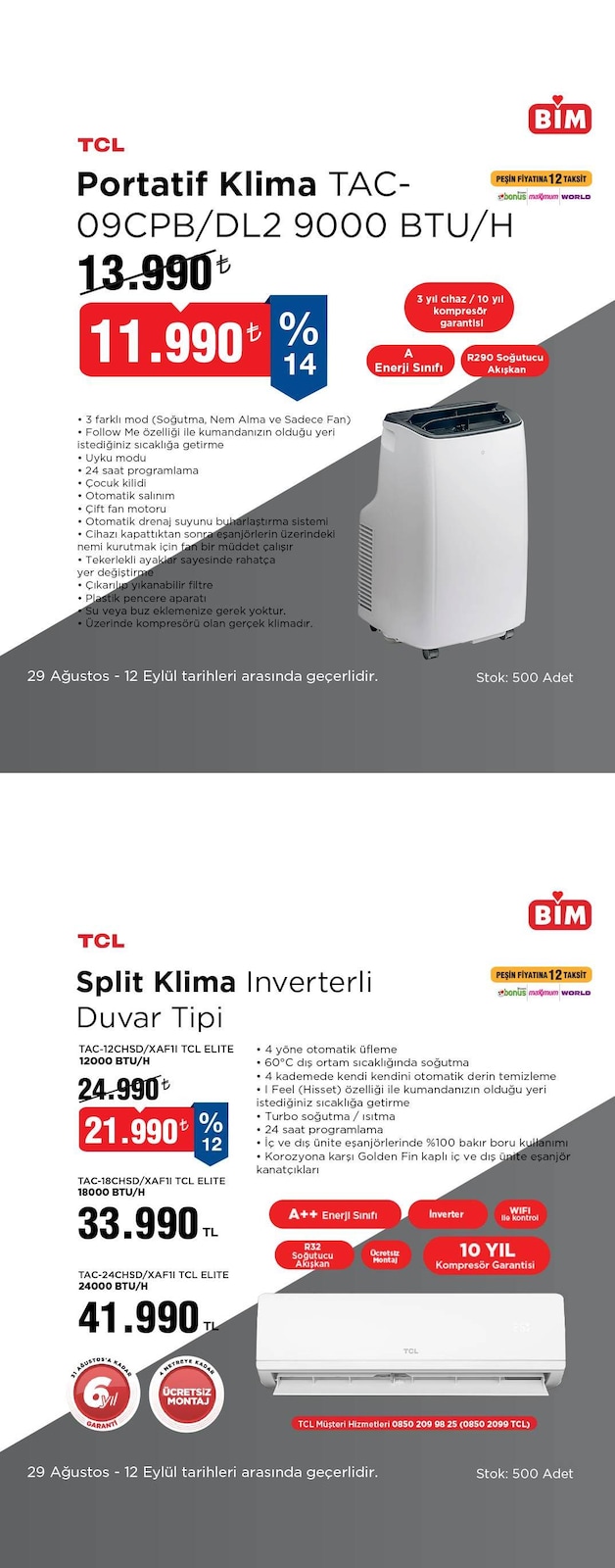 Bim 29 Ağustos - 12 Eylül 2025 Aktüel Kataloğu