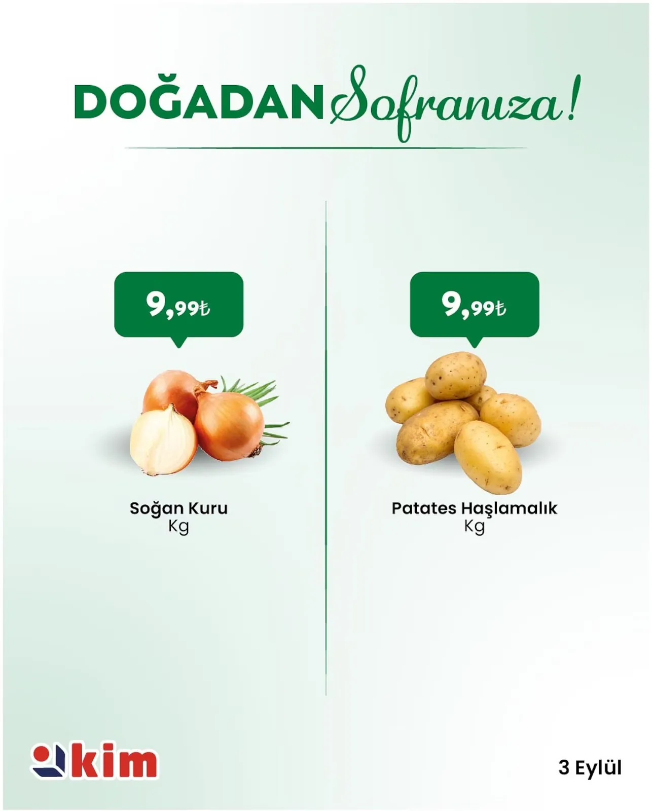 Kim Market 03 Eylül 2025 Aktüel Kataloğu