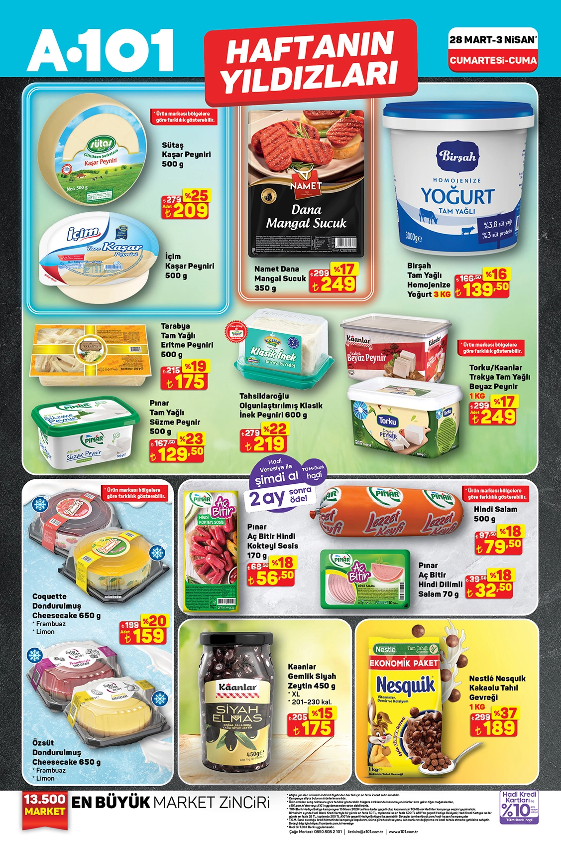 A101 - Haftanın Yıldızları - 28 Mart -3 Nisan - Sayfa 2
