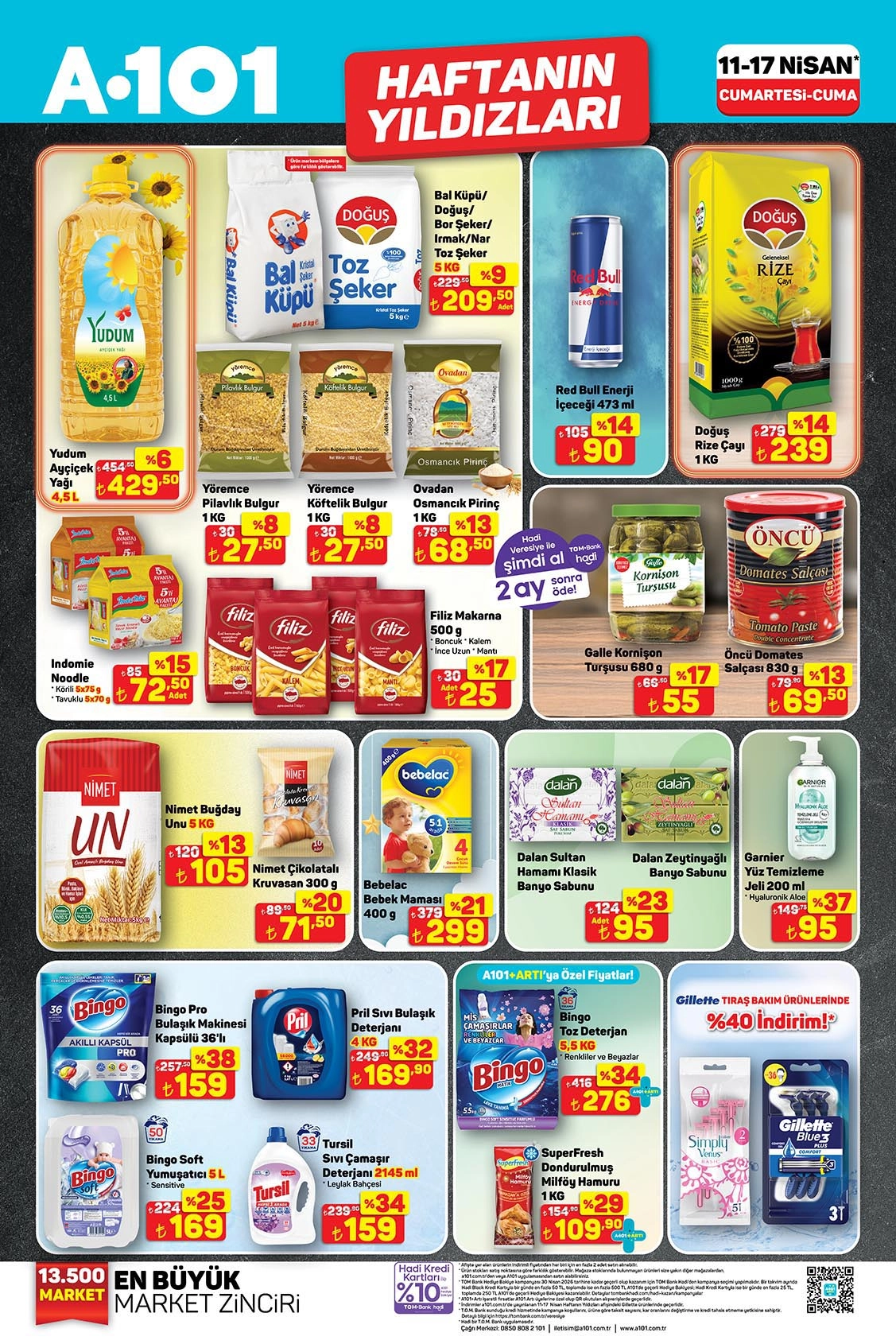 A101 - Haftanın Yıldızları - 11 - 17 Nisan - Sayfa 2