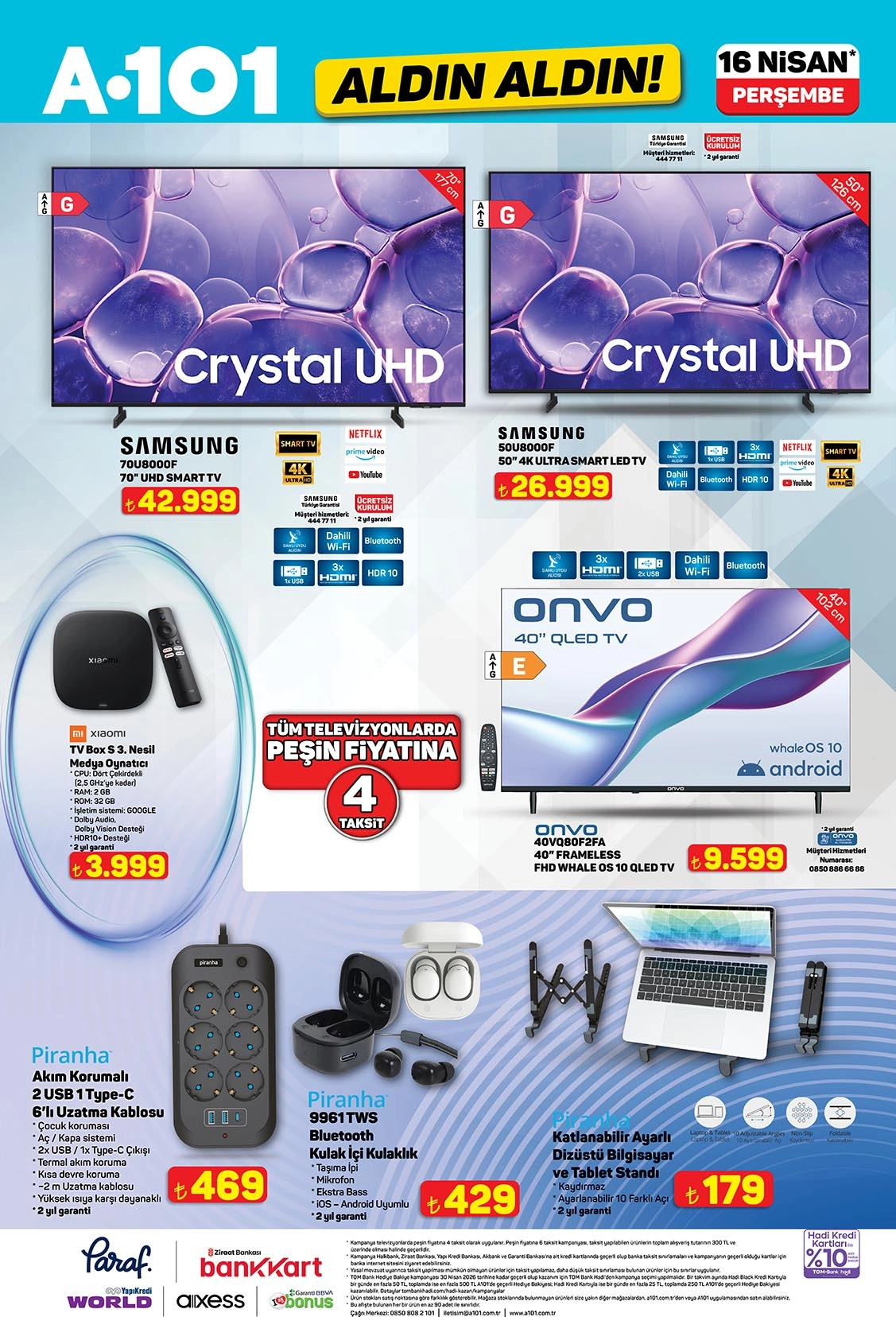 A101 - Gelecek Hafta - 16 Nisan'dan itibaren - Sayfa 7