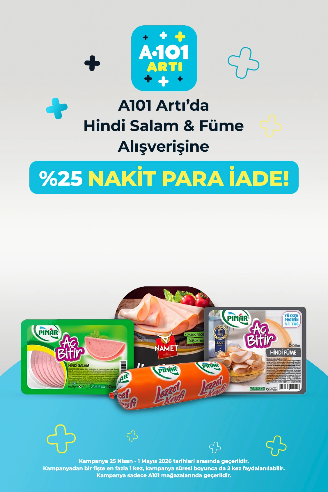A101 - Hadi - 25 Nisan - 1 Mayıs - Sayfa 1