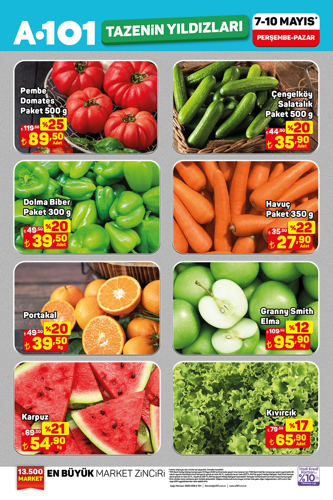 A101 - Katalog - 7 Mayıs - 10 Mayıs - Sayfa 1