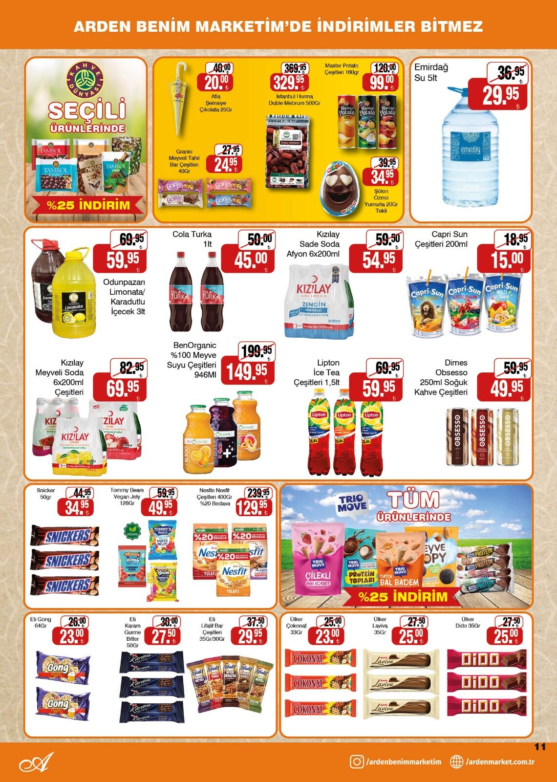 Arden Market Kataloğu - 11 Ekim 2026 - Sayfa 11