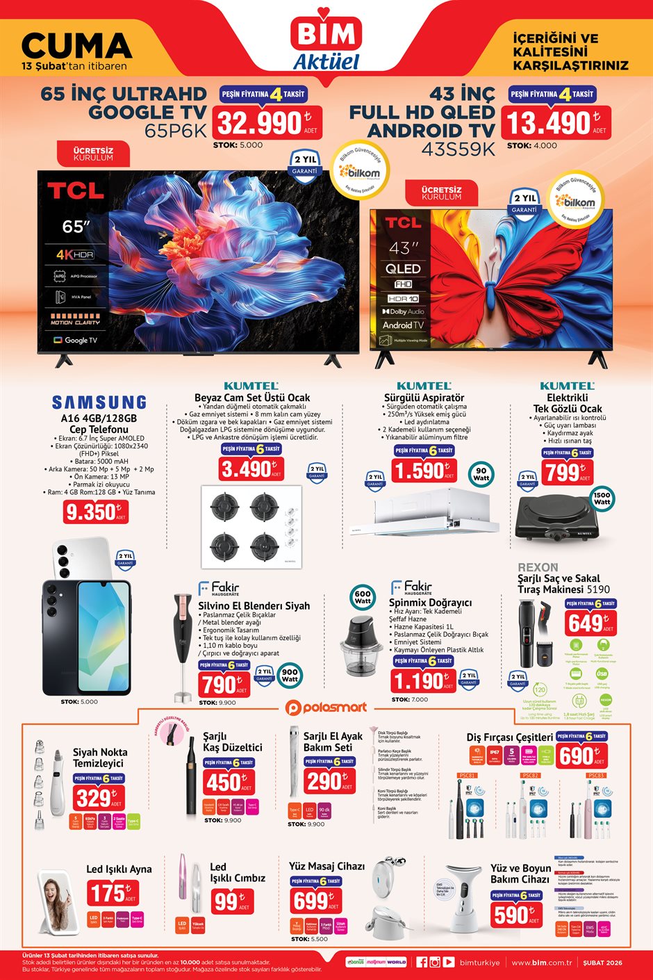 BİM - 13 Şubat Cuma