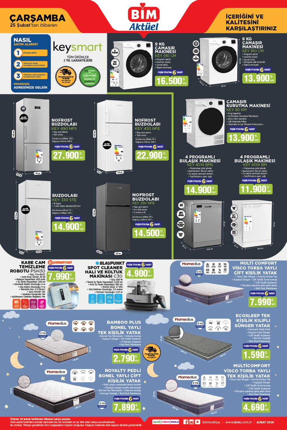 BİM - 25 Şubat Çarşamba