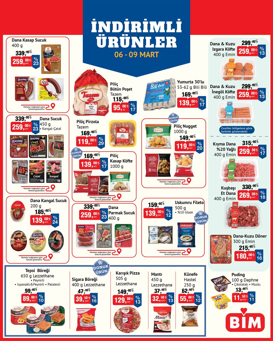 BİM - 06-09 Mart