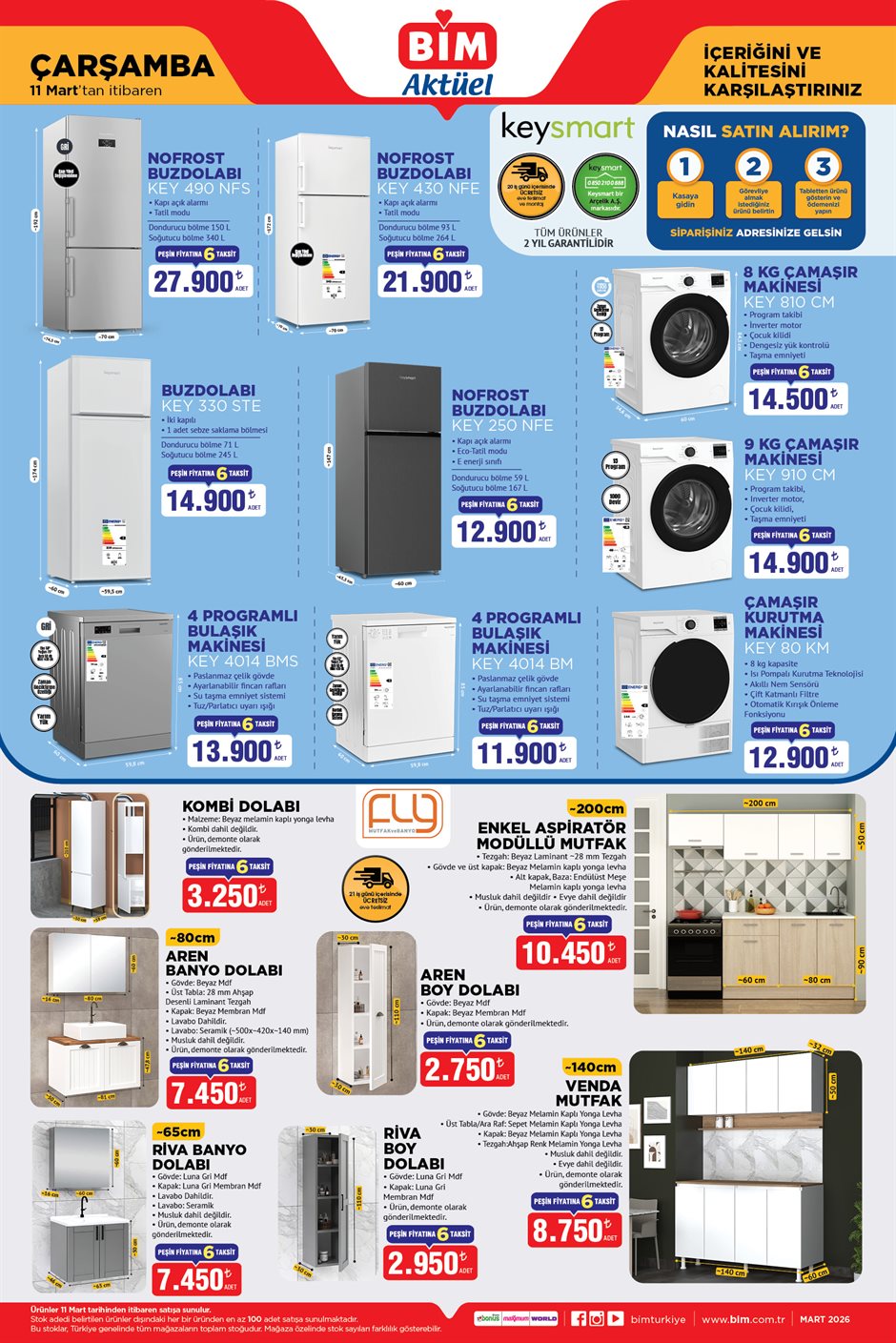 BİM - 11 Mart Çarşamba