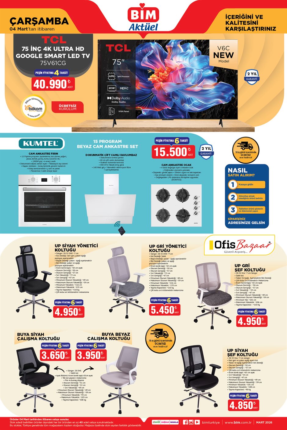BİM - 04 Mart Çarşamba