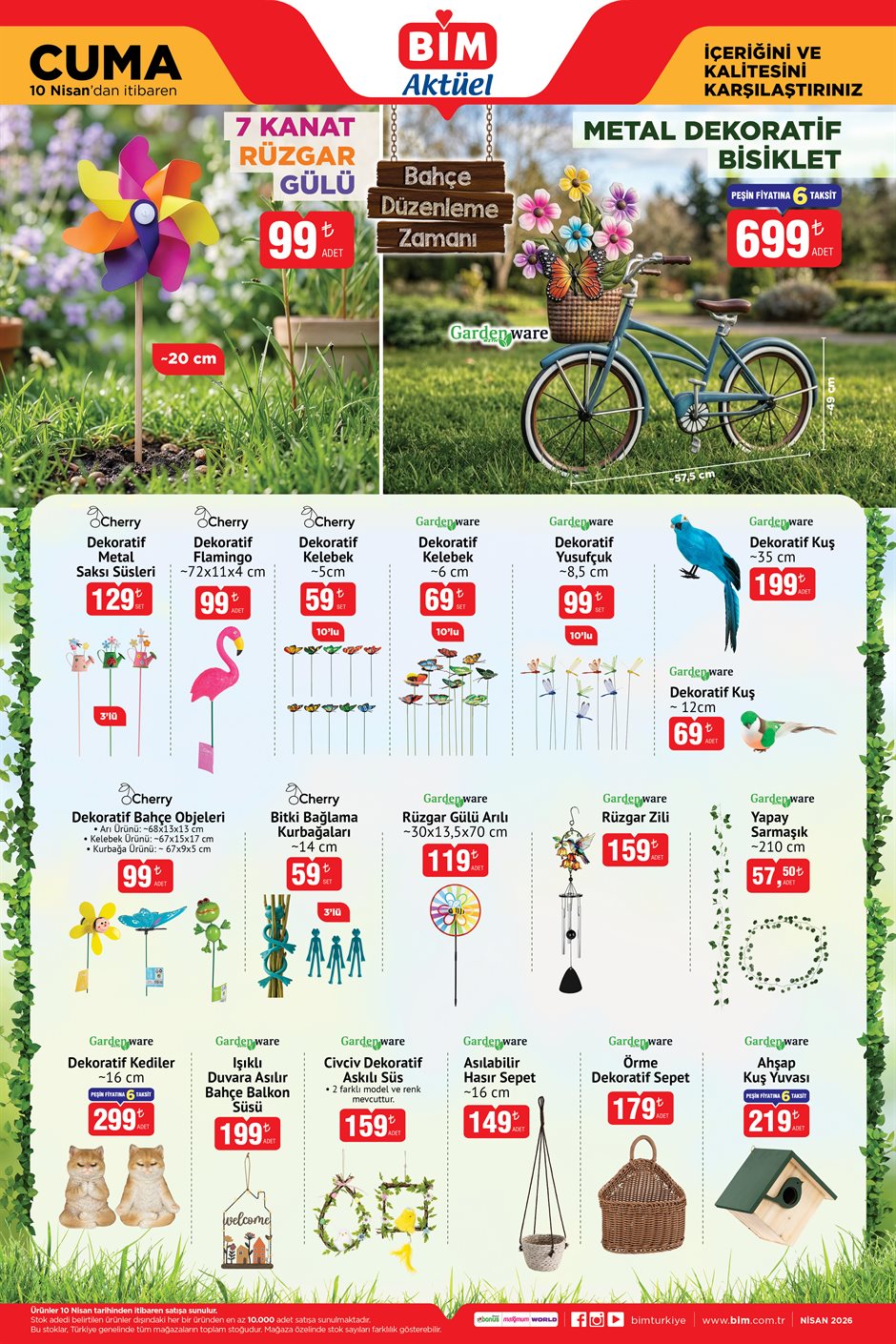 BİM - 10 Nisan Cuma