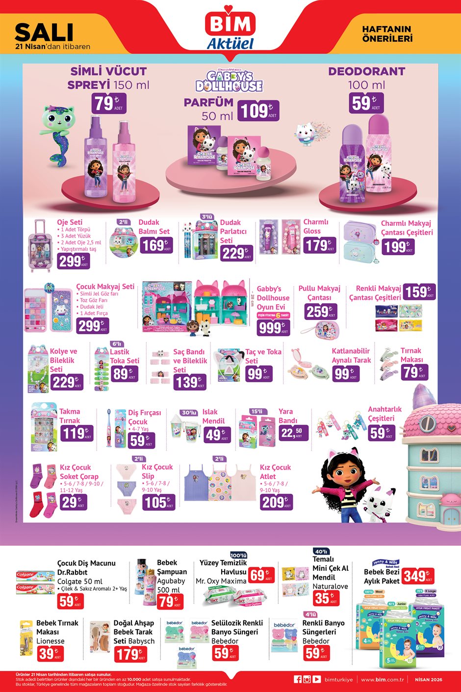 BİM - 21 Nisan Salı