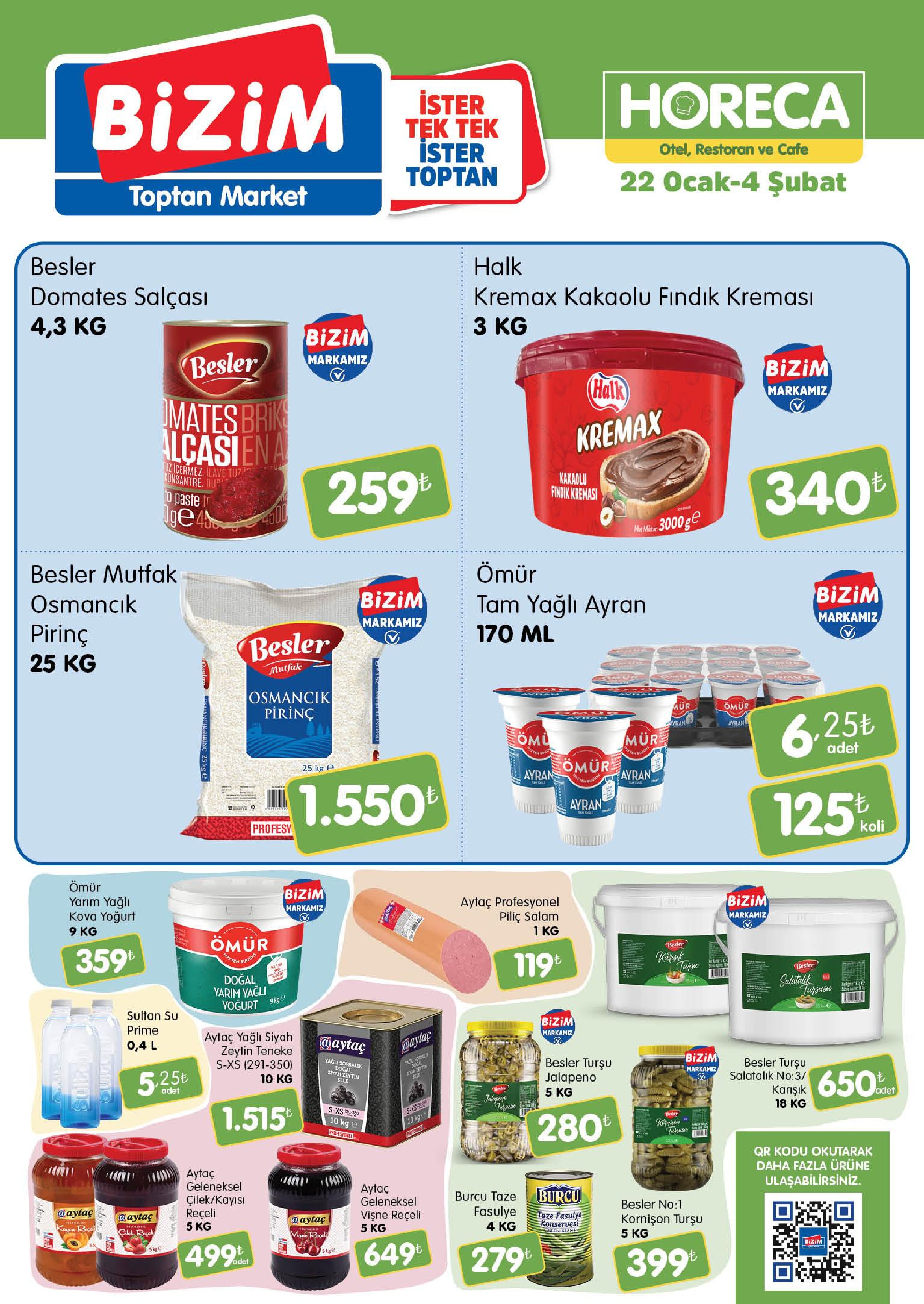 Bizim Toptan - HORECA Kataloğu