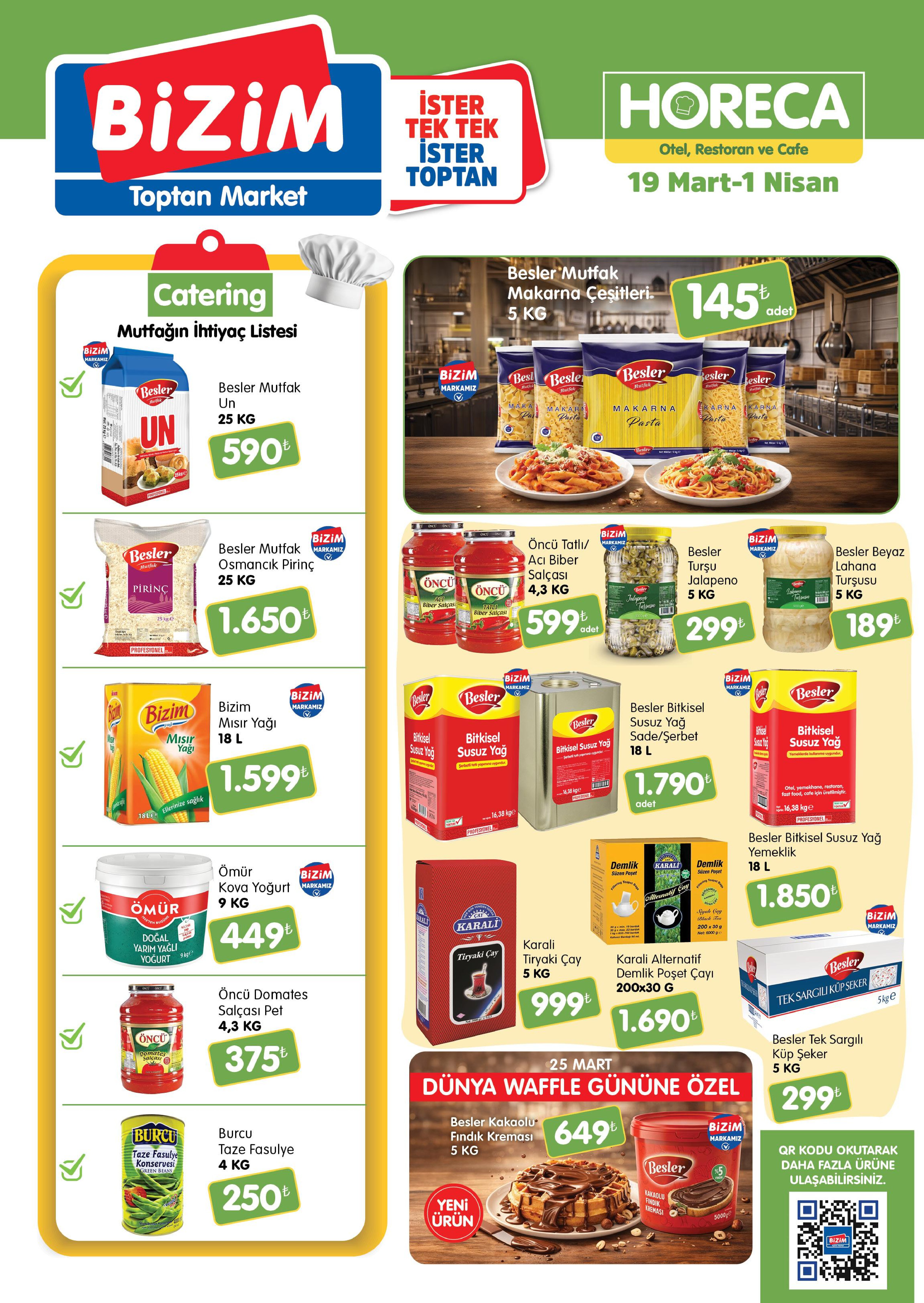 Bizim Toptan - HORECA Kataloğu