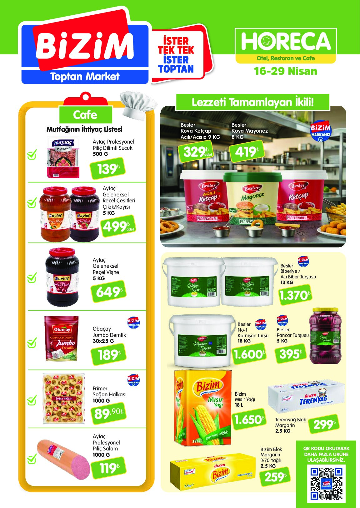 Bizim Toptan - HORECA Kataloğu - Sayfa 1