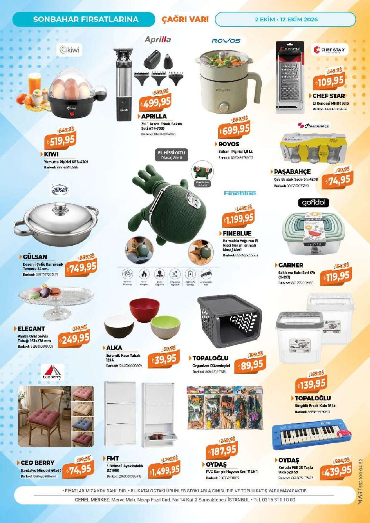 Çağrı Market Güncel Katalog - 2 Ekim 2026 - Sayfa 16