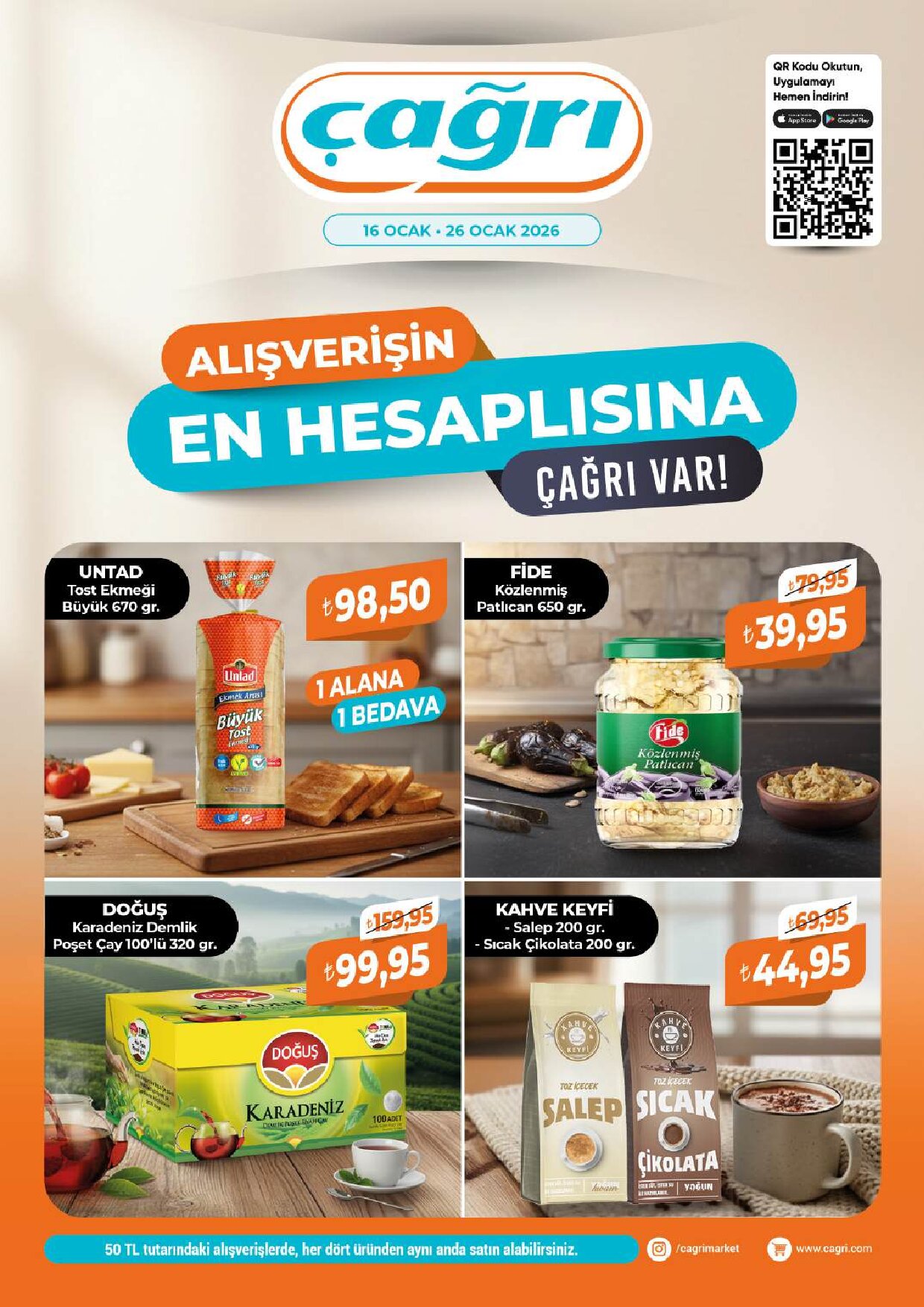 Çağrı Market - 16-26 Ocak-Güncel Katalog
