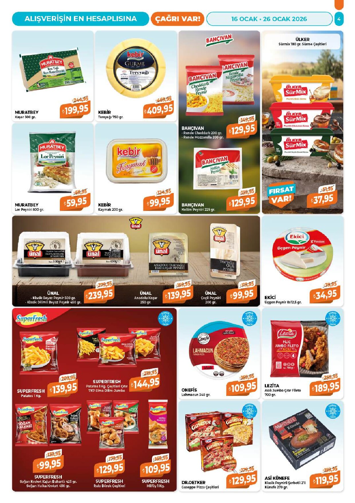 Çağrı Market - 16-26 Ocak-Güncel Katalog - Sayfa 4