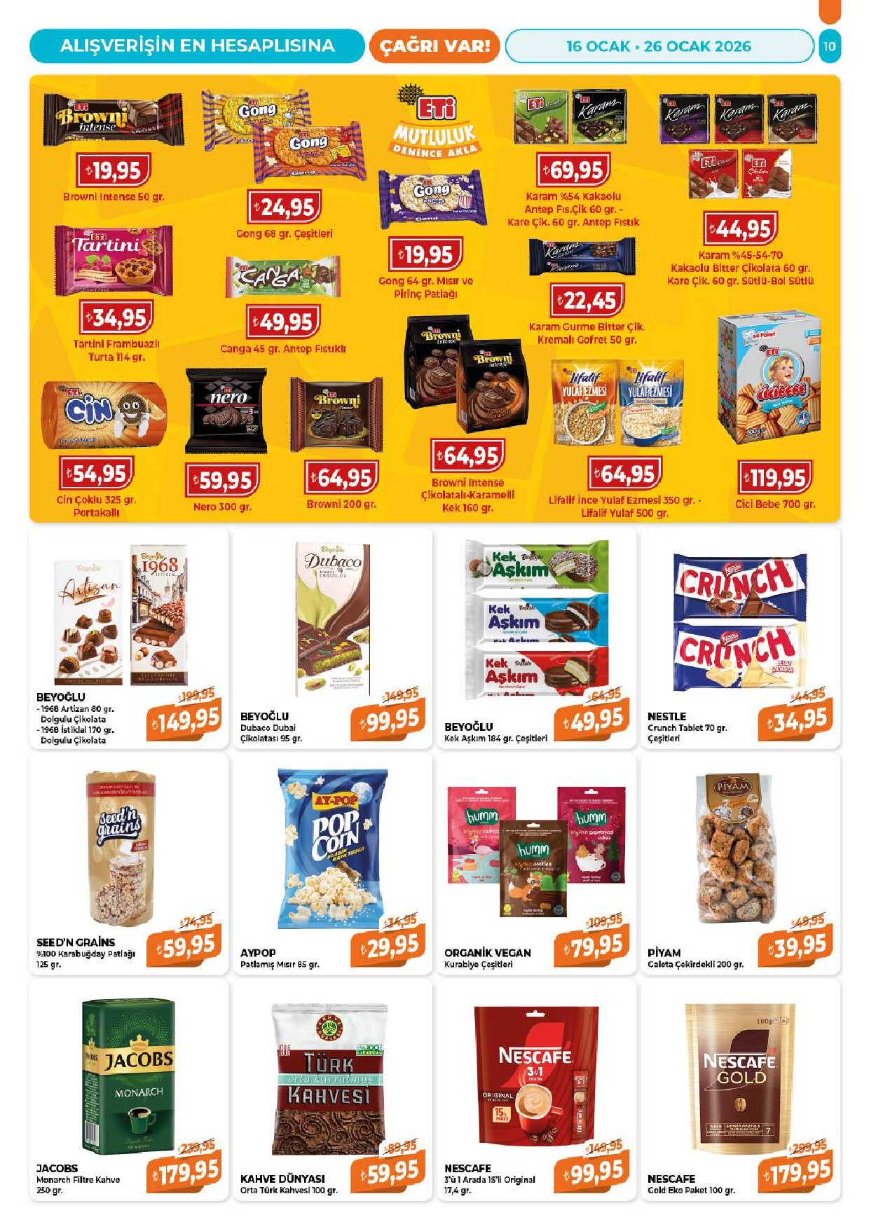 Çağrı Market - 16-26 Ocak-Güncel Katalog - Sayfa 10