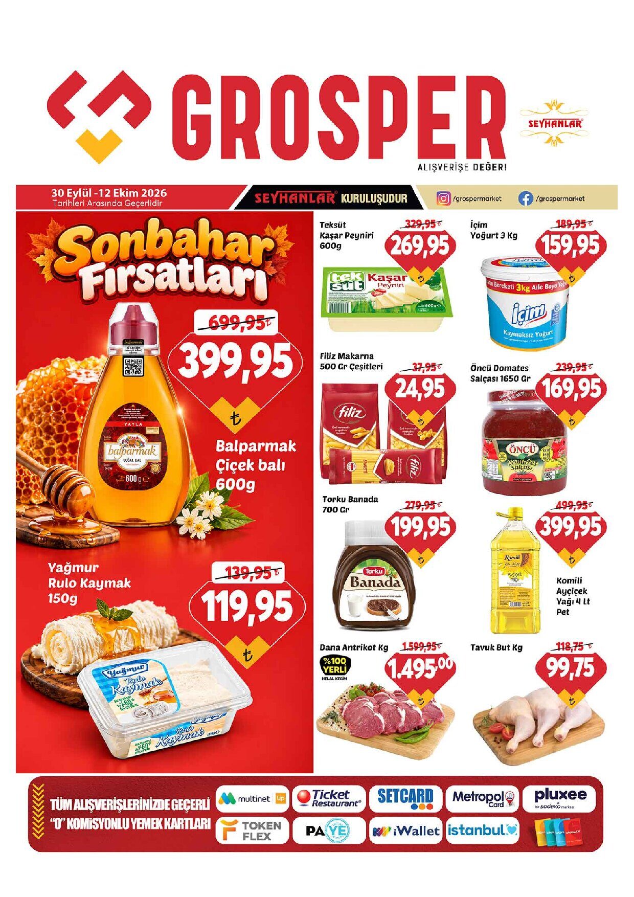 Grosper Aktüel Sonbahar Fırsatları - 30 Eylül 2026 - Sayfa 1