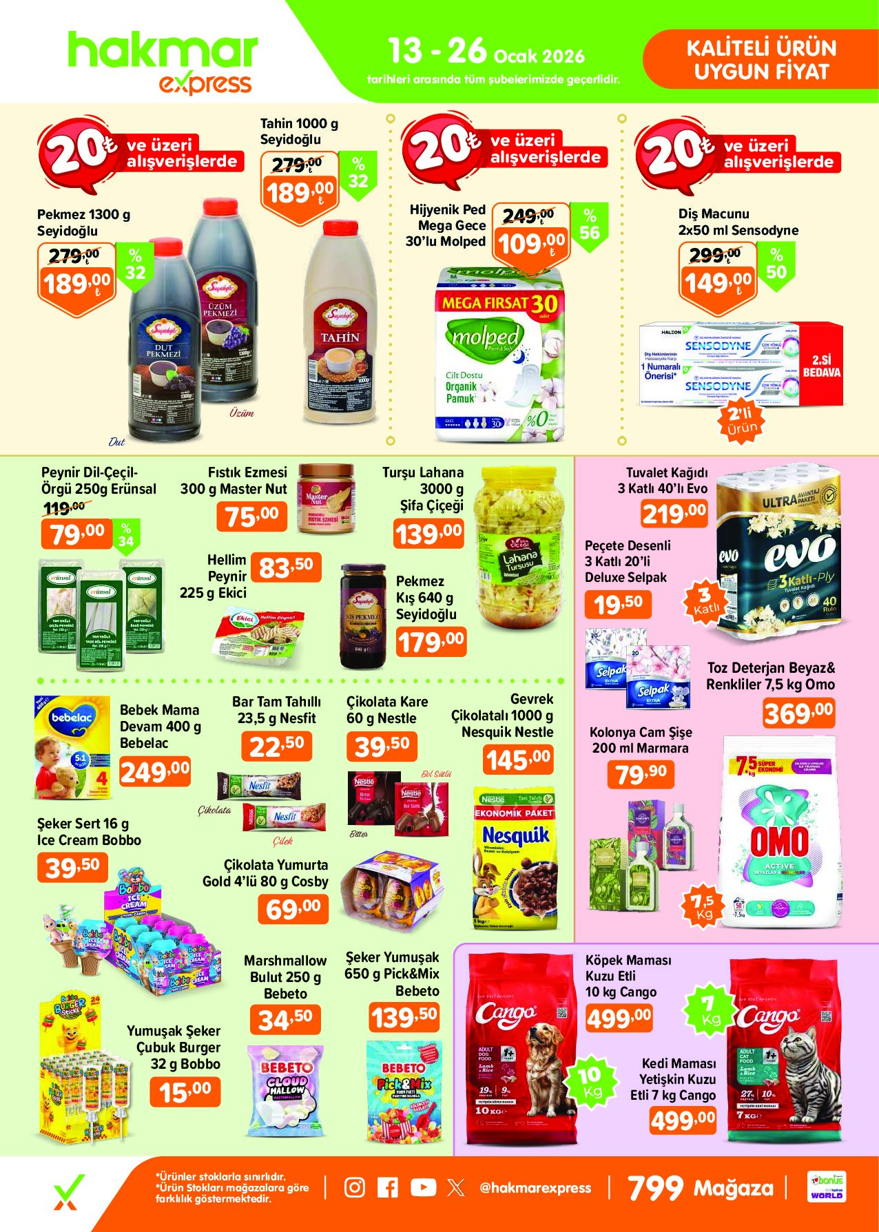 Hakmar Express - Salı Aktüel Ürünler - 13-26 Ocak 2026