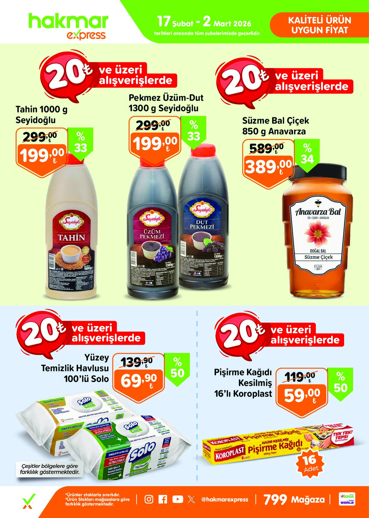 Hakmar Express - Salı Aktüel Ürünler - 17 Şubat-2 Mart 2026 - Sayfa 2