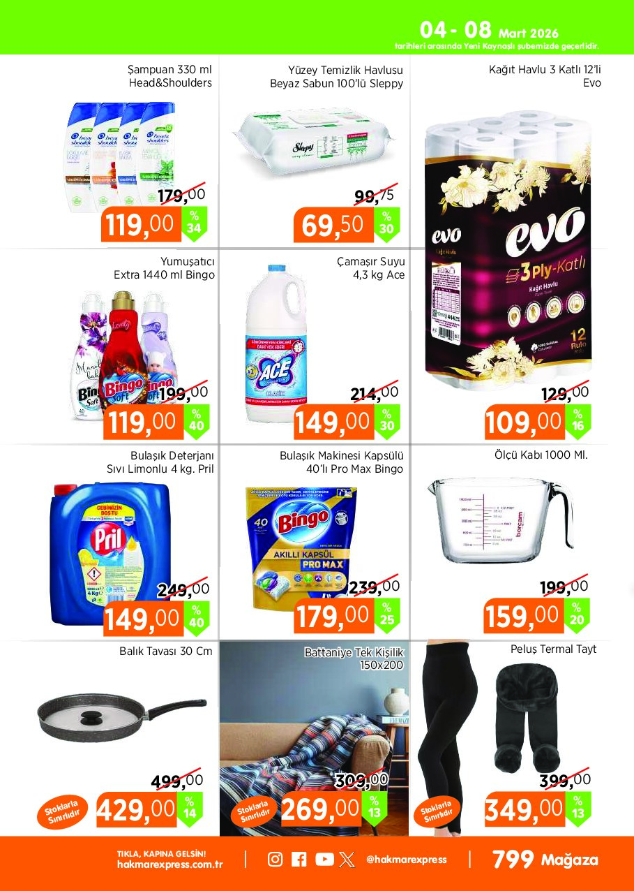 Hakmar Express - Açılış Mağazalarımız - 4-8 Mart 2026 - Sayfa 3