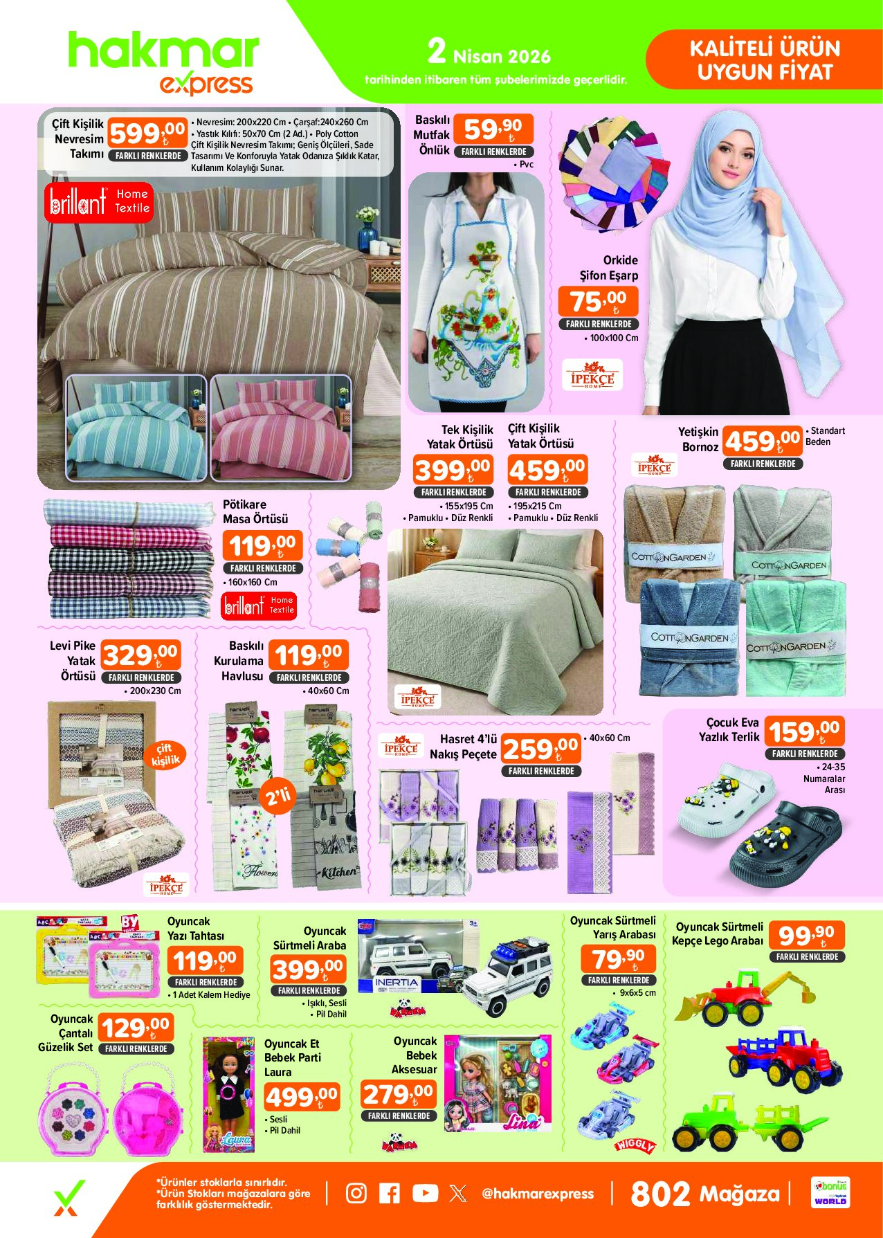 Hakmar Express - Perşembe Aktüel Ürünler - 2 Nisan 2026 - Sayfa 2