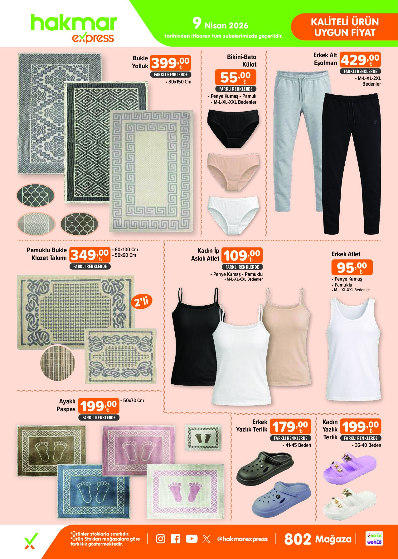 Hakmar Express - Perşembe Aktüel Ürünler - 9 Nisan 2026 - Sayfa 3