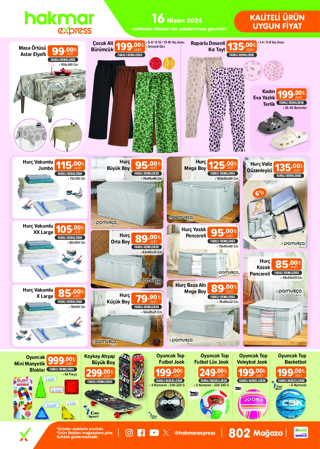 Hakmar Express - Perşembe Aktüel Ürünler - 16 Nisan 2026 - Sayfa 2