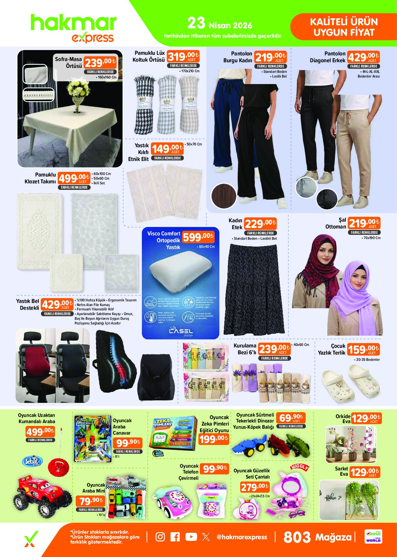 Hakmar Express - Perşembe Aktüel Ürünler - 23 Nisan 2026 - Sayfa 2