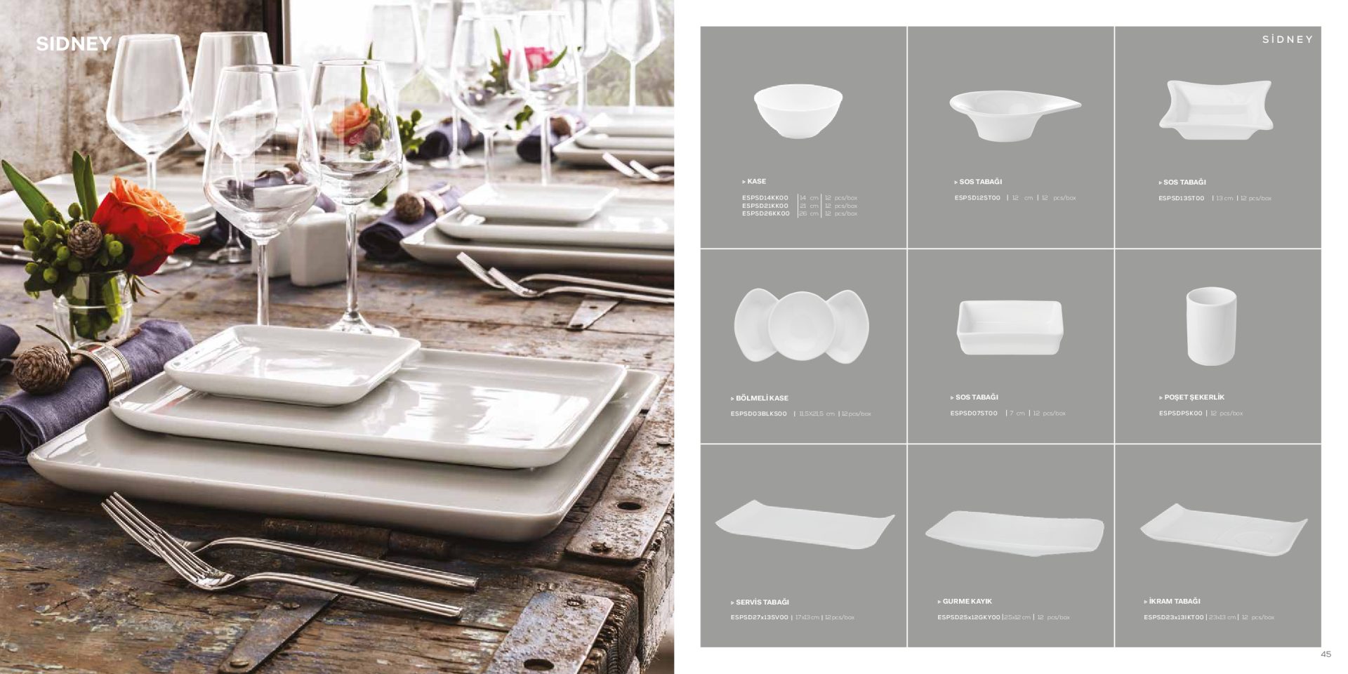 Güral Porselen Horeca White Kataloğu - Sayfa 23