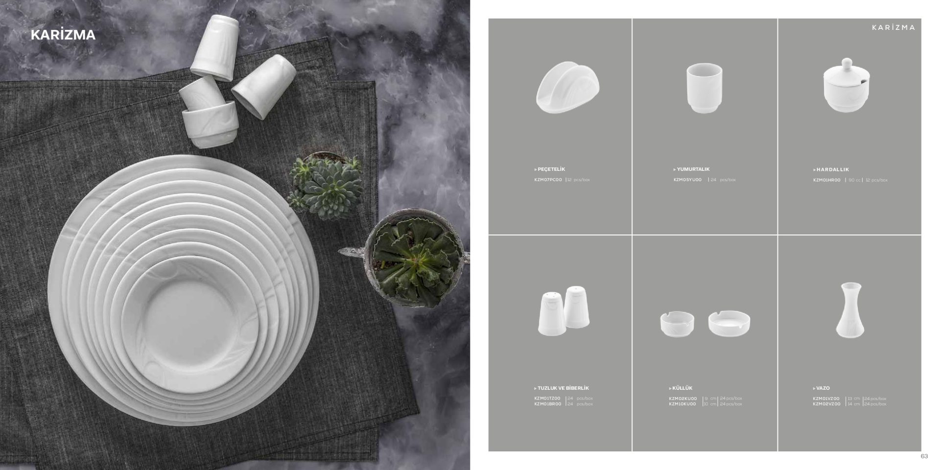 Güral Porselen Horeca White Kataloğu - Sayfa 32