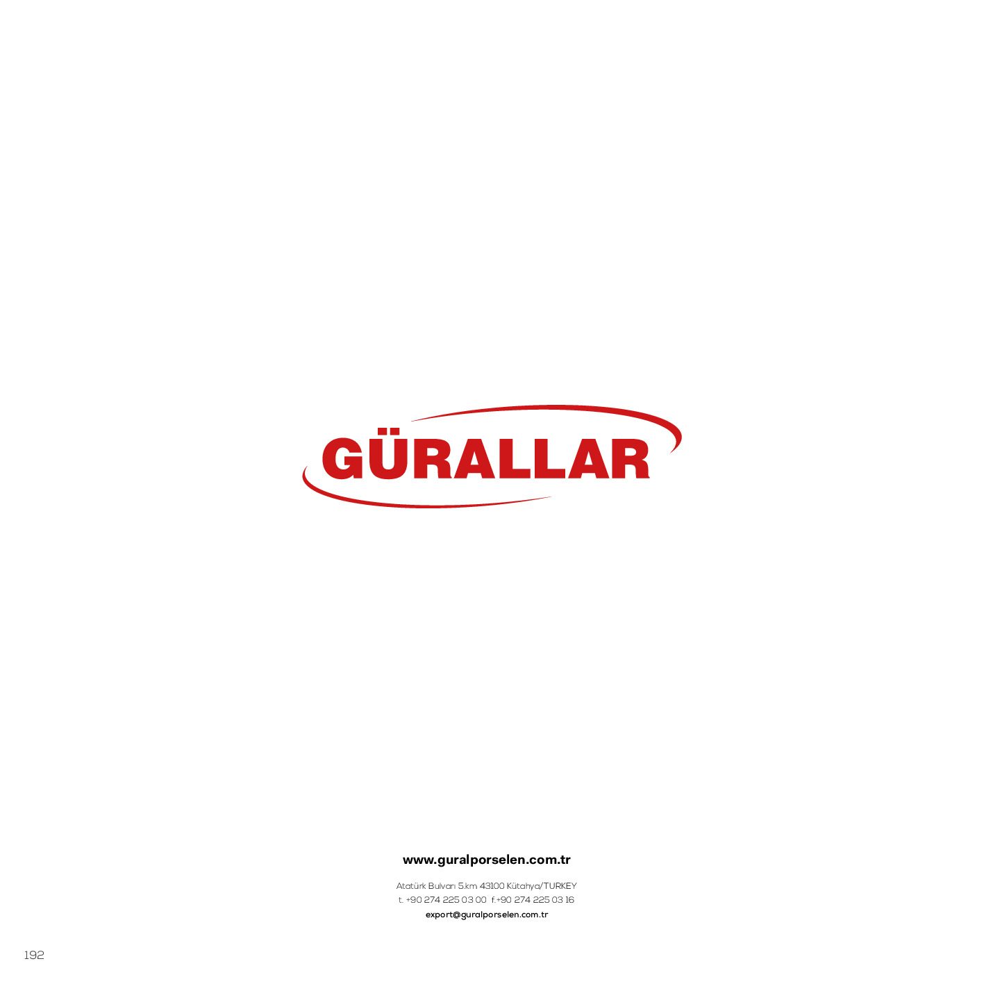 Güral Porselen Horeca White Kataloğu - Sayfa 97