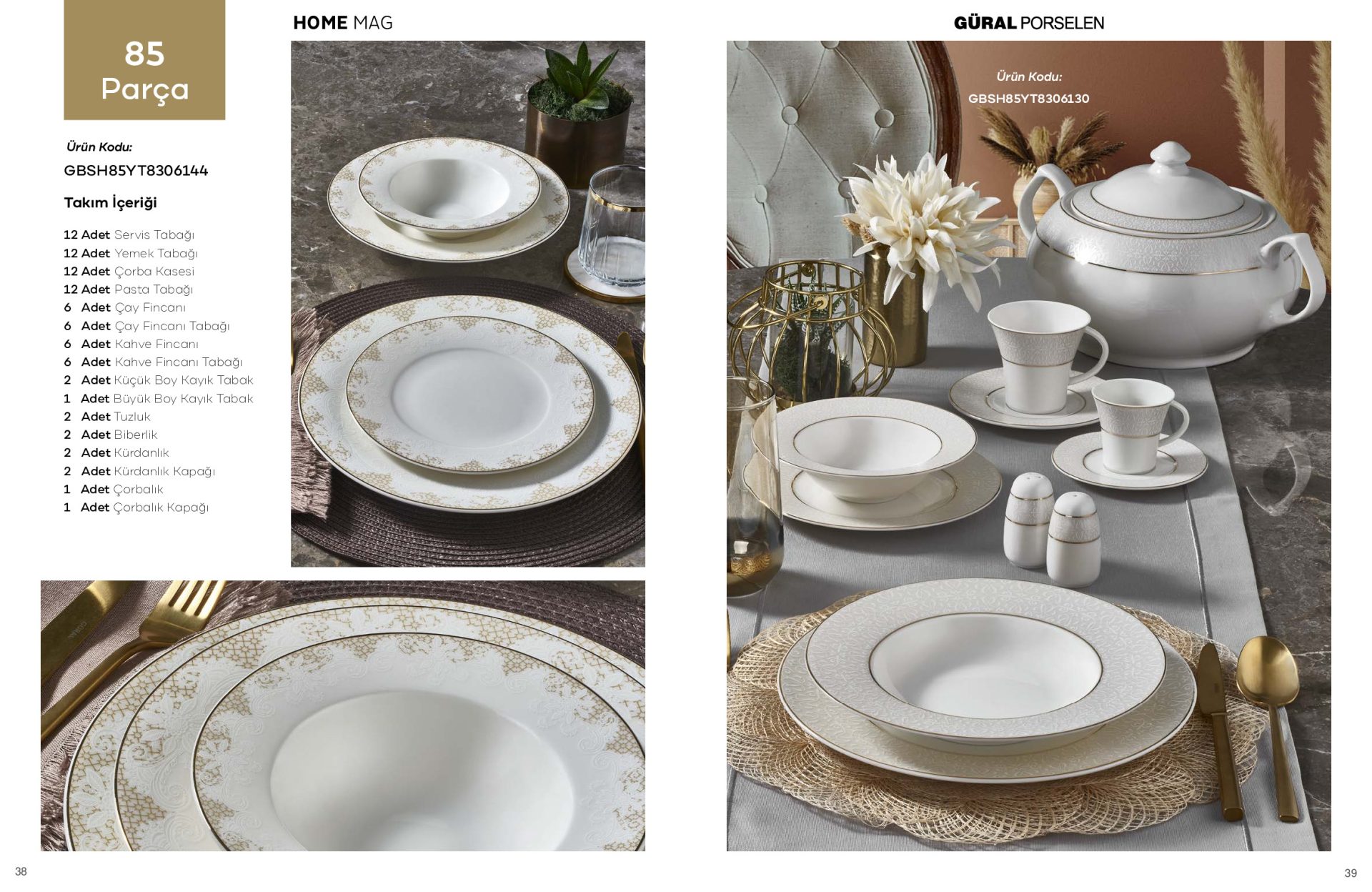 Güral Porselen Home Collection Kataloğu - Sayfa 20