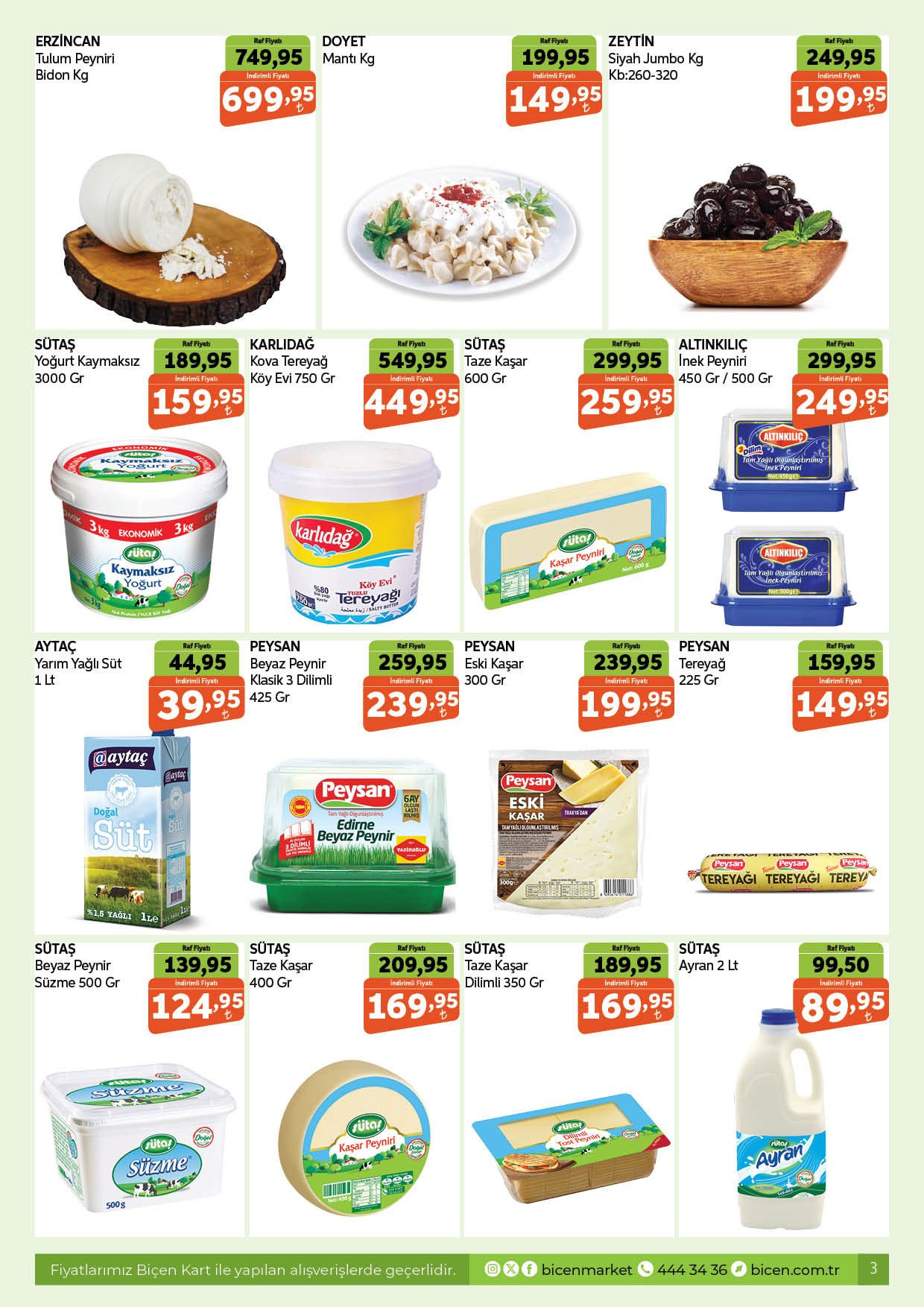 Biçen Market 15 Mayıs - 31 Mayıs Aktüel Kataloğu - Sayfa 3
