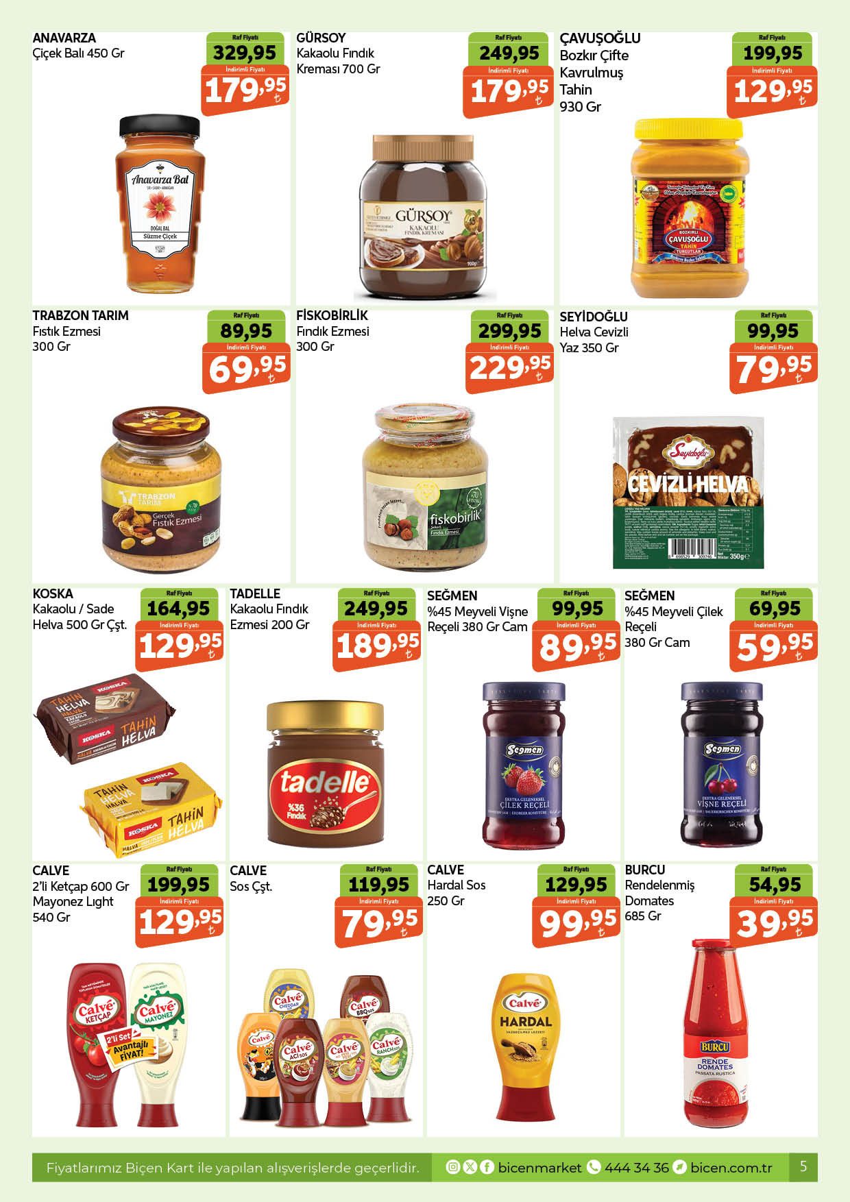 Biçen Market 15 Mayıs - 31 Mayıs Aktüel Kataloğu - Sayfa 5