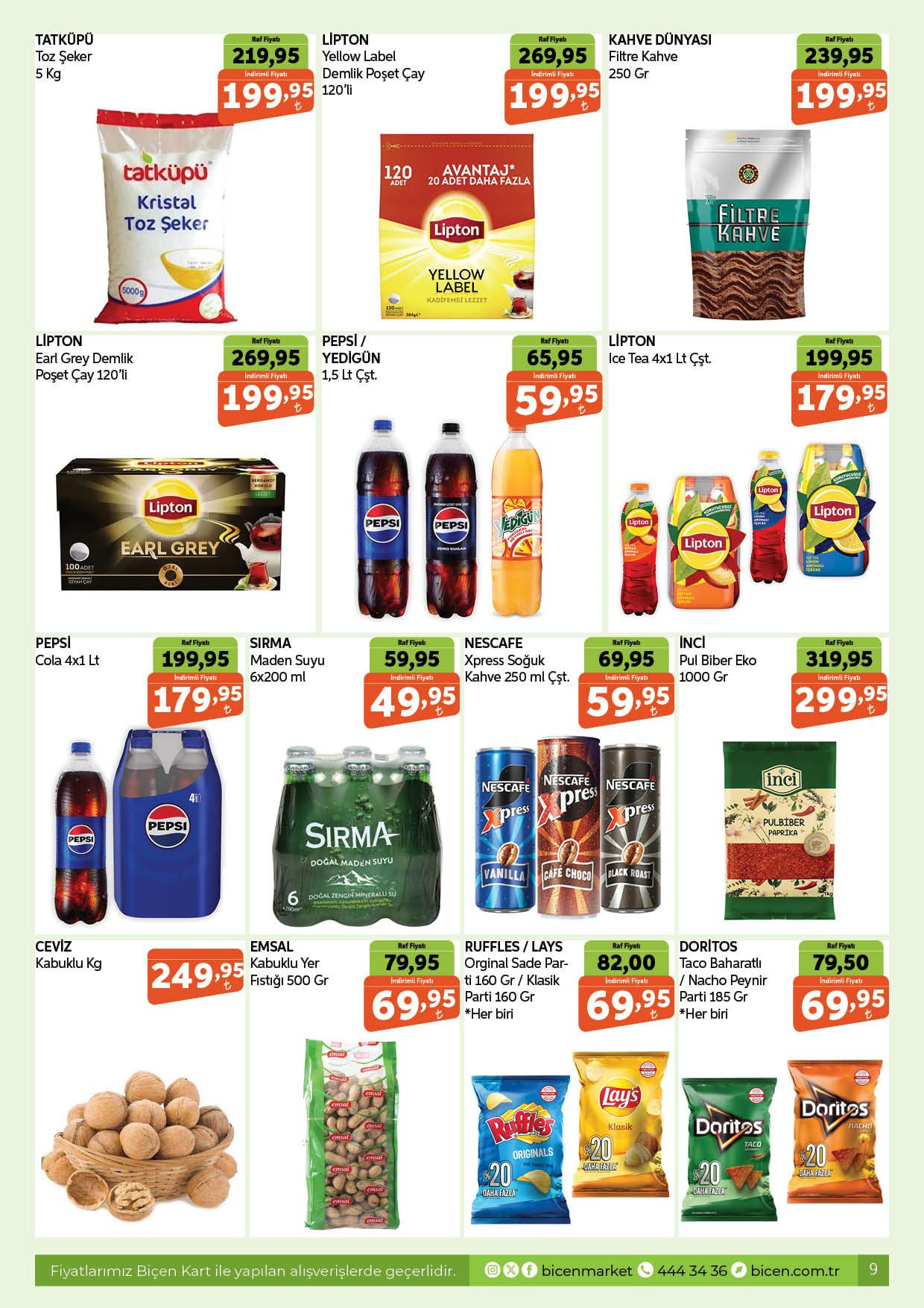 Biçen Market 15 Mayıs - 31 Mayıs Aktüel Kataloğu - Sayfa 9