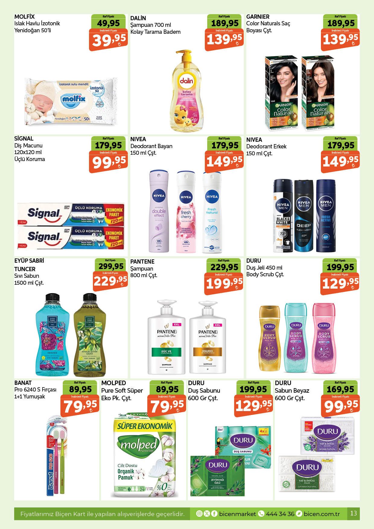 Biçen Market 15 Mayıs - 31 Mayıs Aktüel Kataloğu - Sayfa 13