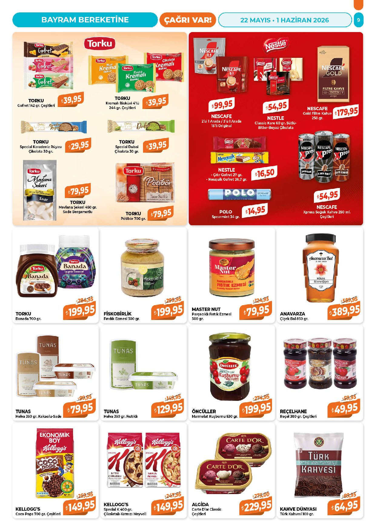 Çağrı Market 22 Mayıs - 01 Haziran Güncel Katalog - Sayfa 9