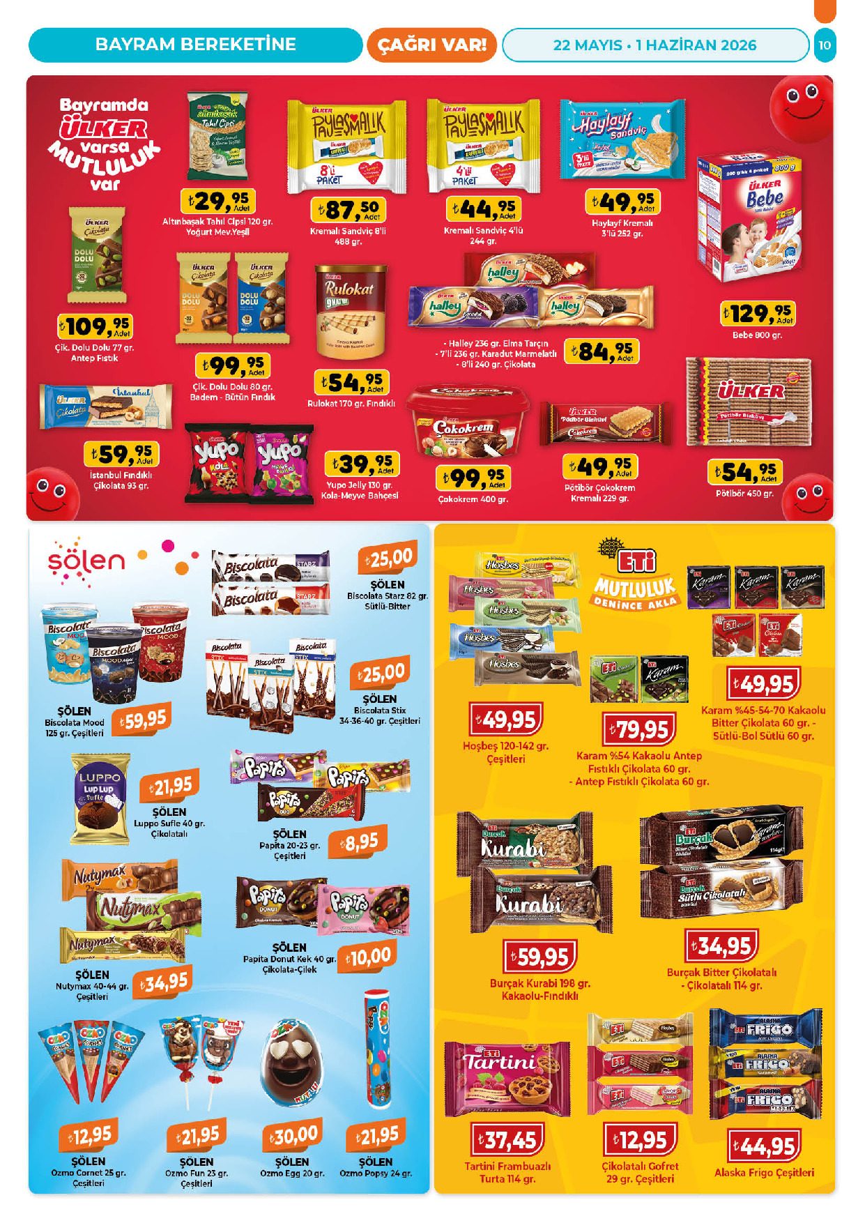 Çağrı Market 22 Mayıs - 01 Haziran Güncel Katalog - Sayfa 10
