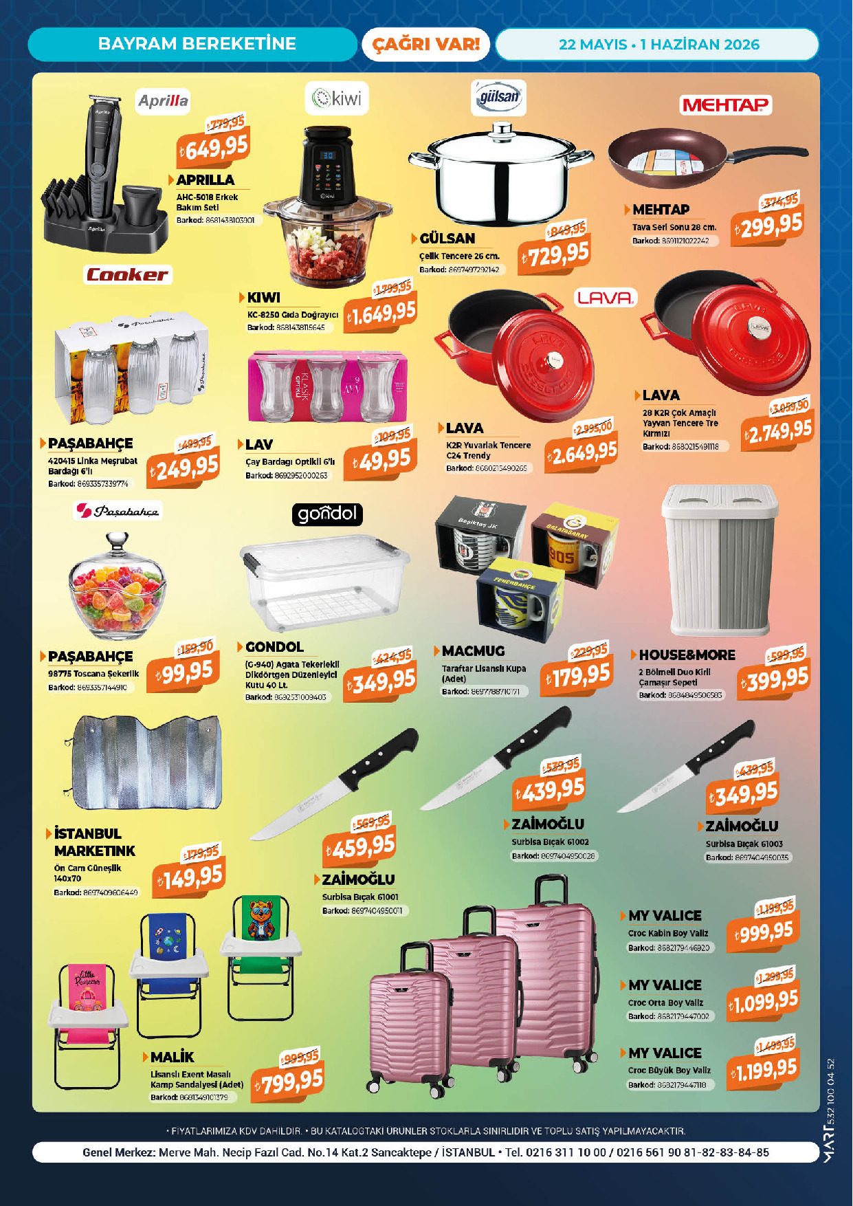 Çağrı Market 22 Mayıs - 01 Haziran Güncel Katalog - Sayfa 16