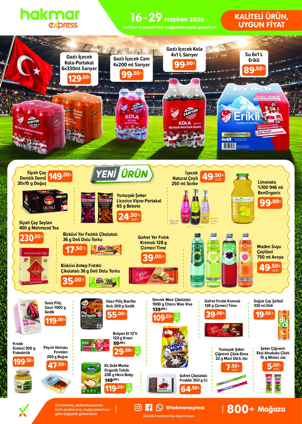 Hakmar Express - Salı Aktüel Ürünler - 16-29 Haziran 2026 - Sayfa 1