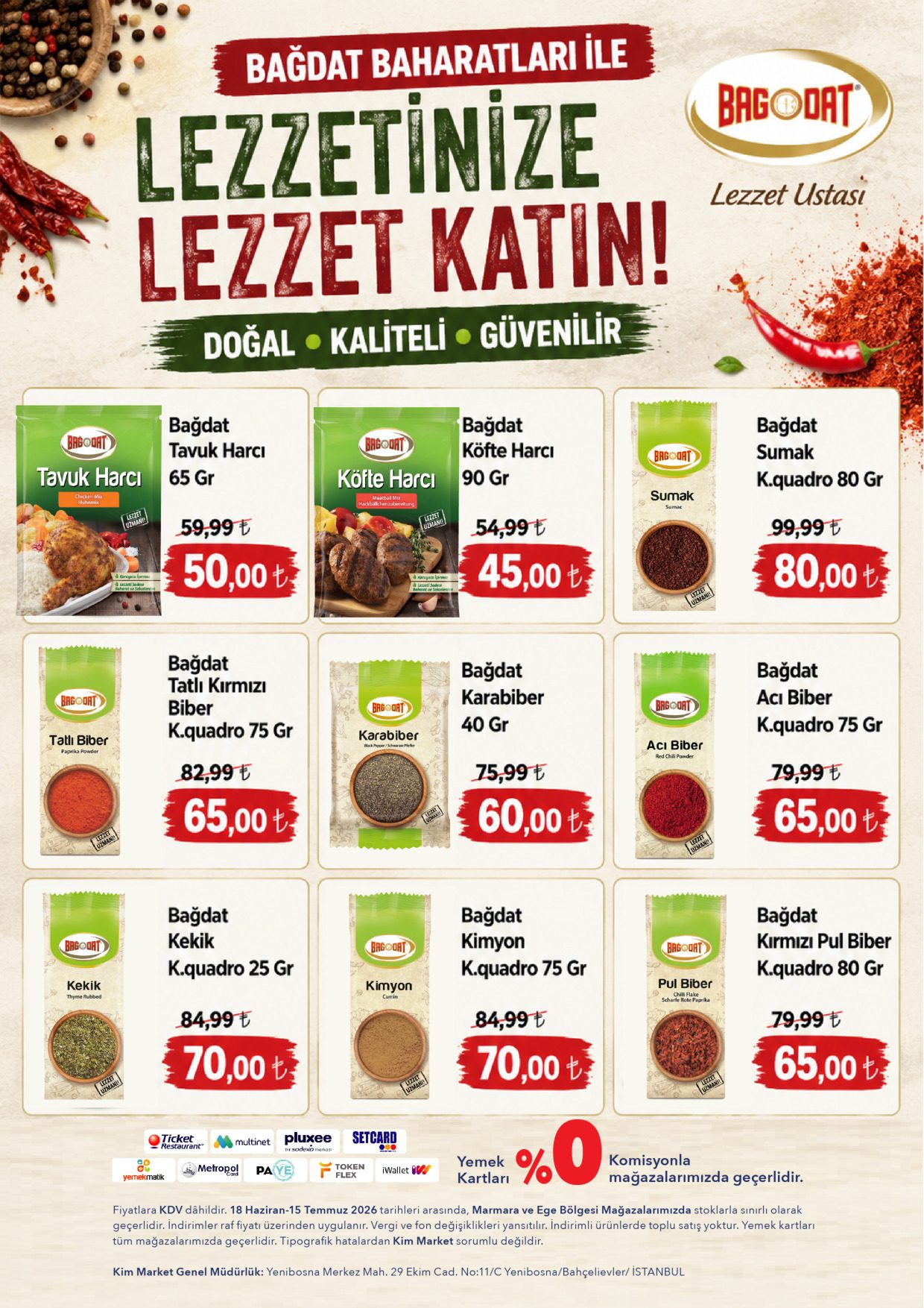 Kim Market 18 Haziran - 15 Temmuz Piknik Insert - Sayfa 3