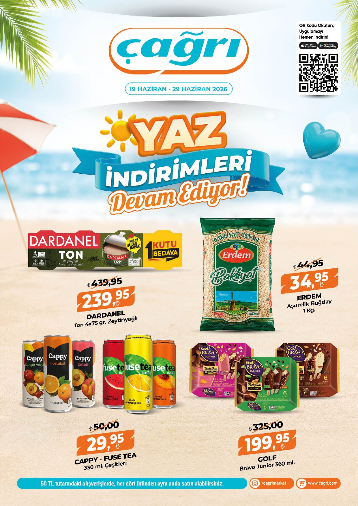 Çağrı Market 19 Haziran - 29 Haziran Güncel Katalog - Sayfa 1
