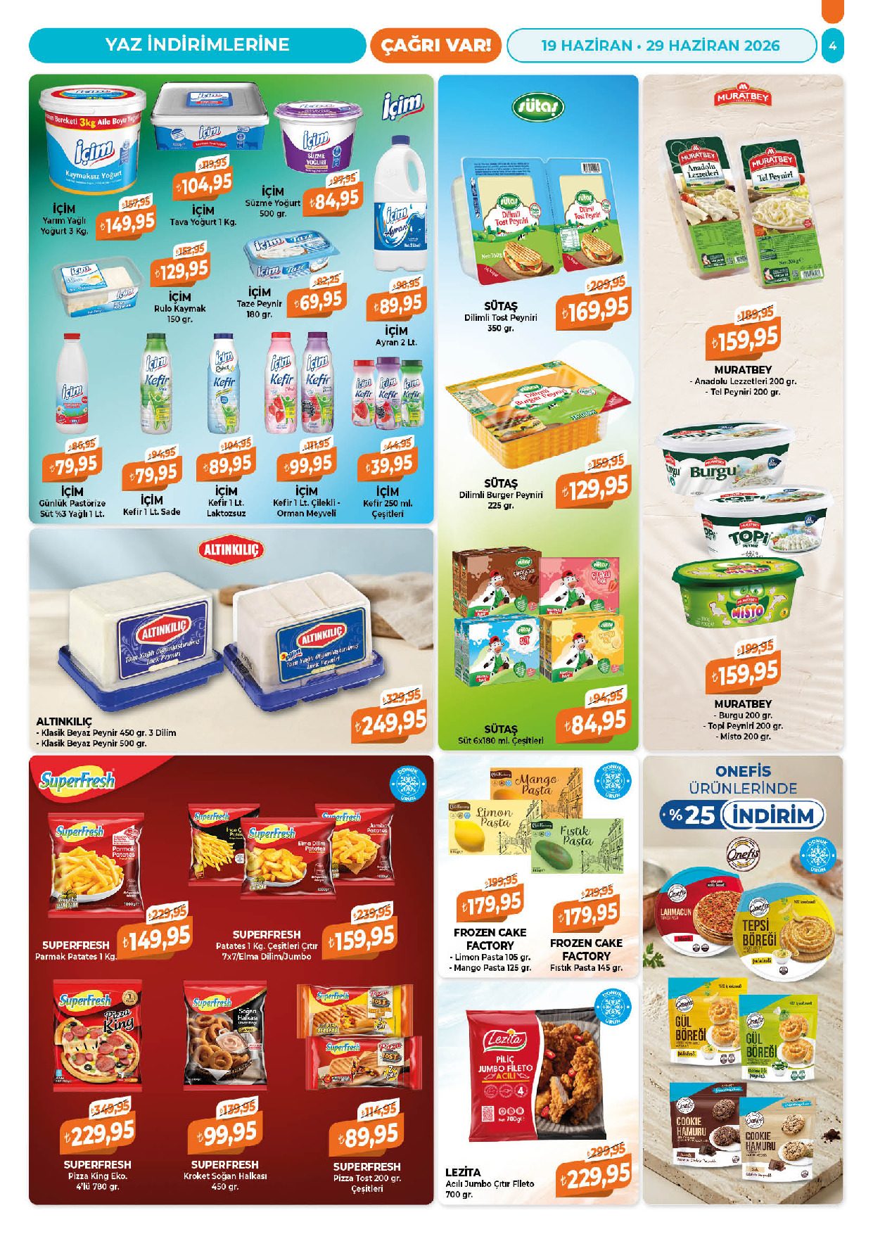 Çağrı Market 19 Haziran - 29 Haziran Güncel Katalog - Sayfa 4