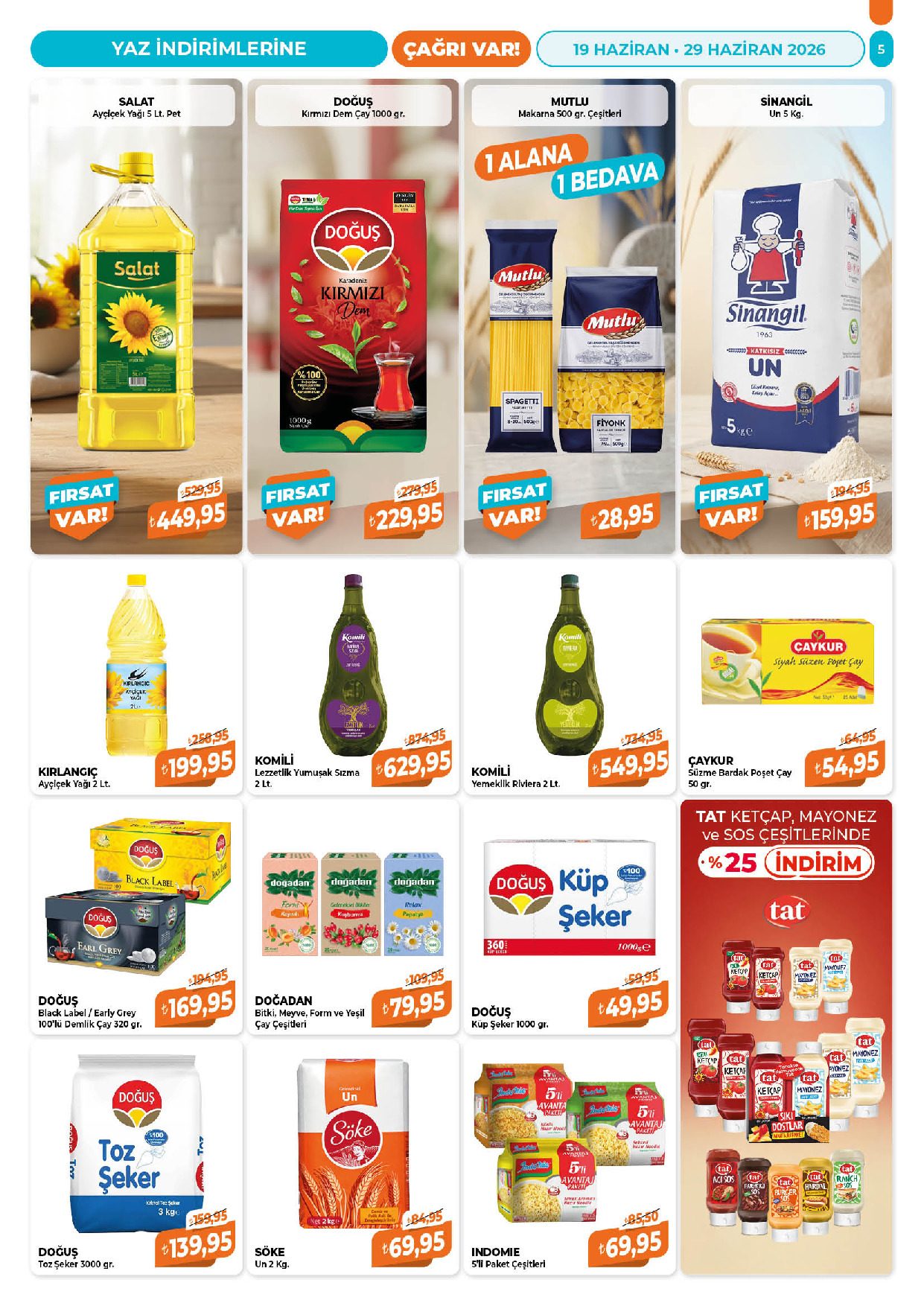 Çağrı Market 19 Haziran - 29 Haziran Güncel Katalog - Sayfa 5