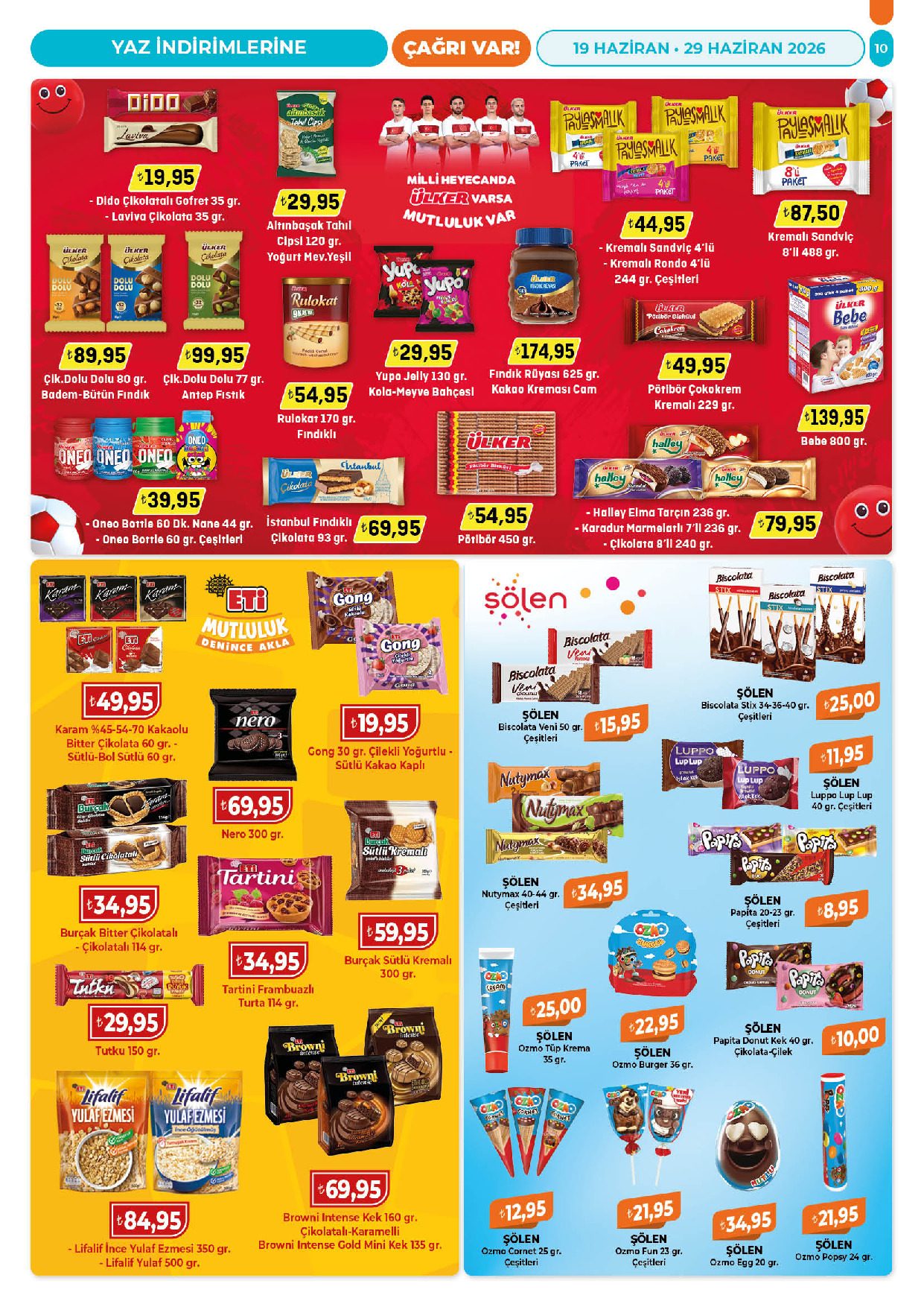 Çağrı Market 19 Haziran - 29 Haziran Güncel Katalog - Sayfa 10