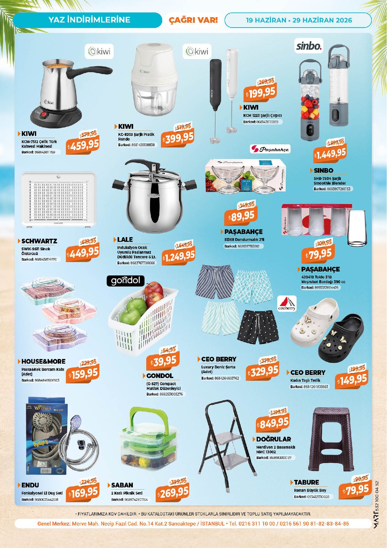 Çağrı Market 19 Haziran - 29 Haziran Güncel Katalog - Sayfa 16