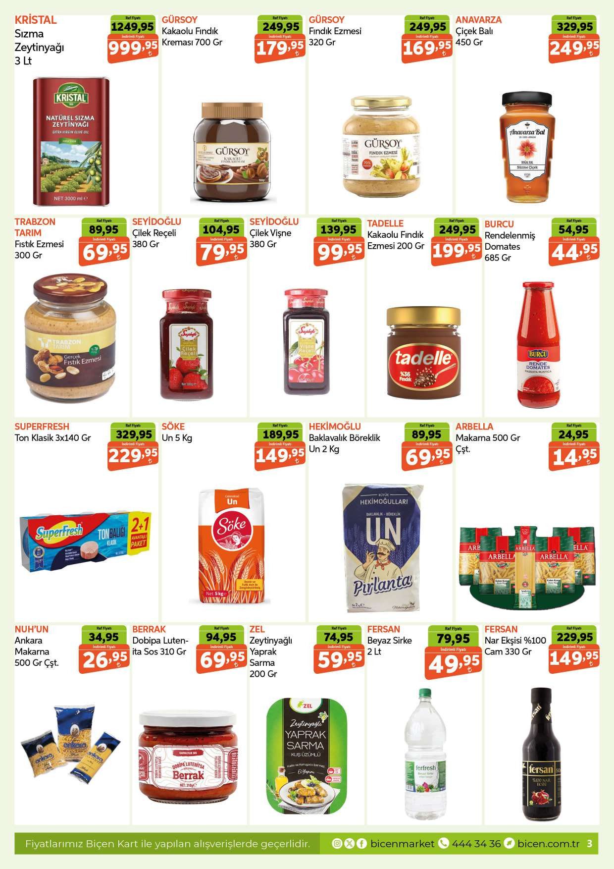 Biçen Market 26 Haziran - 12 Temmuz Aktüel Kataloğu - Sayfa 3