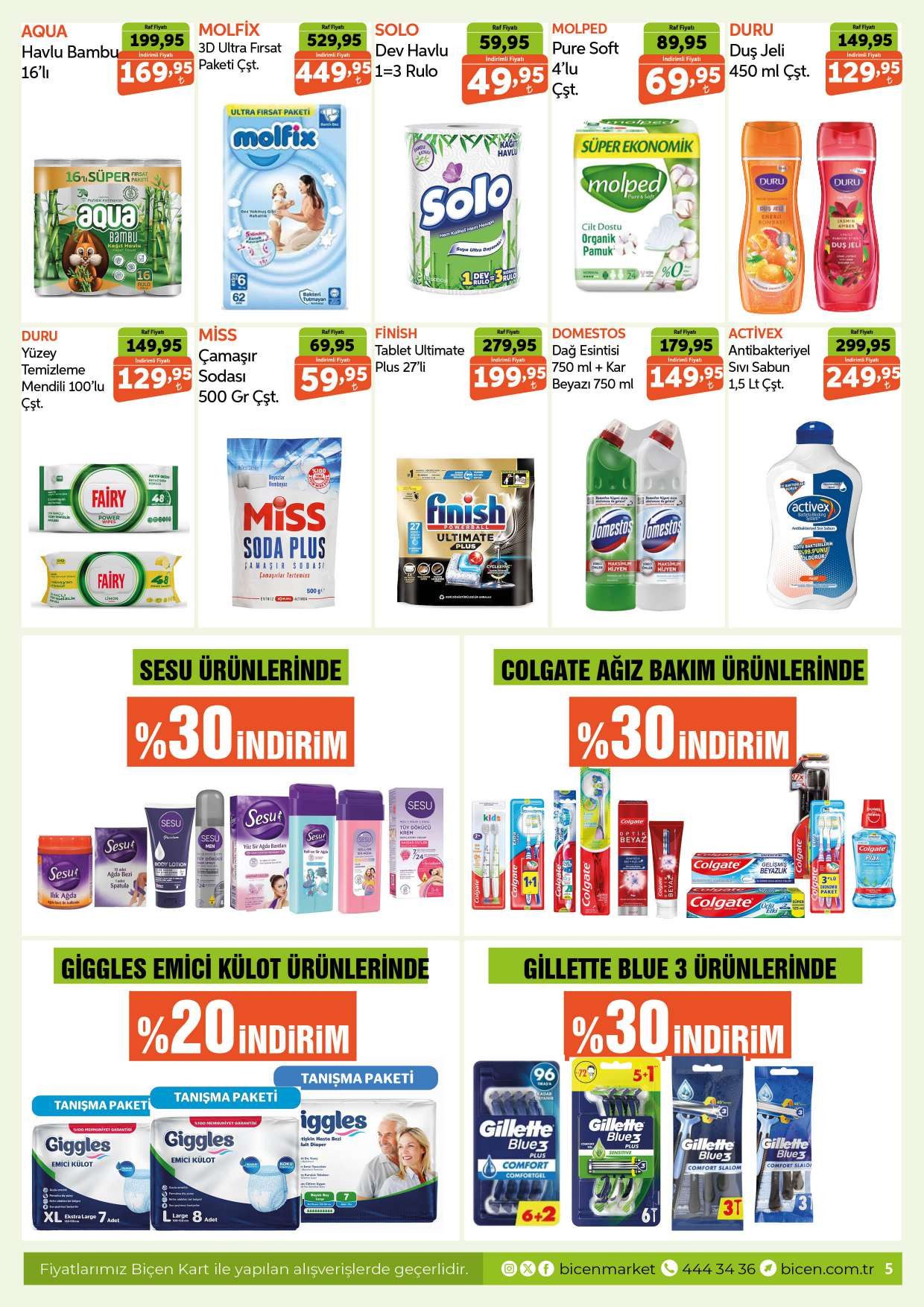 Biçen Market 26 Haziran - 12 Temmuz Aktüel Kataloğu - Sayfa 5